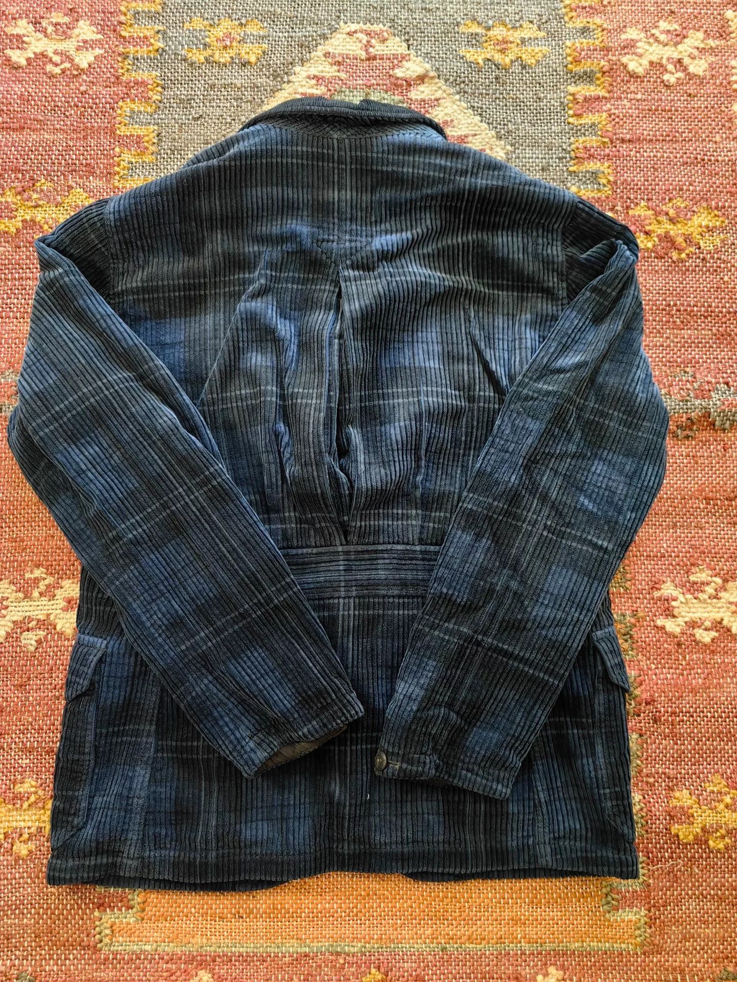 RRL Ralph Lauren RRL Shetland Wool Cotton Jacquard Jacket Size US M / EU 48-50 / 2 - 2 Thumbnail