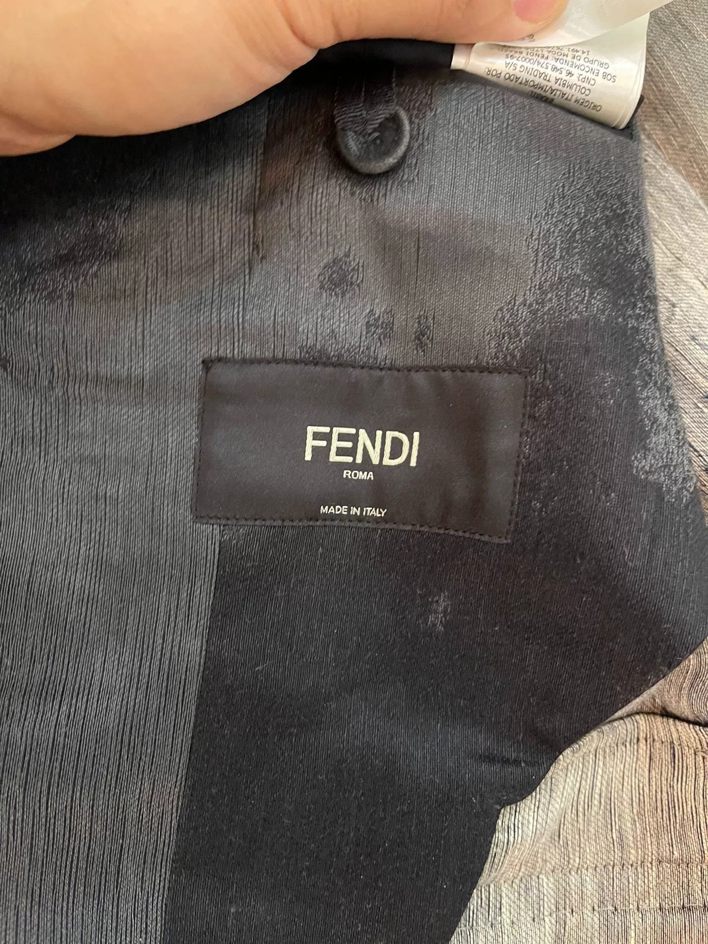 Fendi fendi high-quality dyed blazer size 48 Size US L / EU 52-54 / 3 - 4 Thumbnail