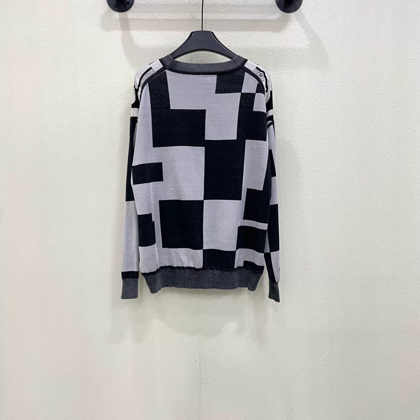 Hermes hermes patchwork print knitted sweater size 38 Size US M / EU 48-50 / 2 - 2 Thumbnail