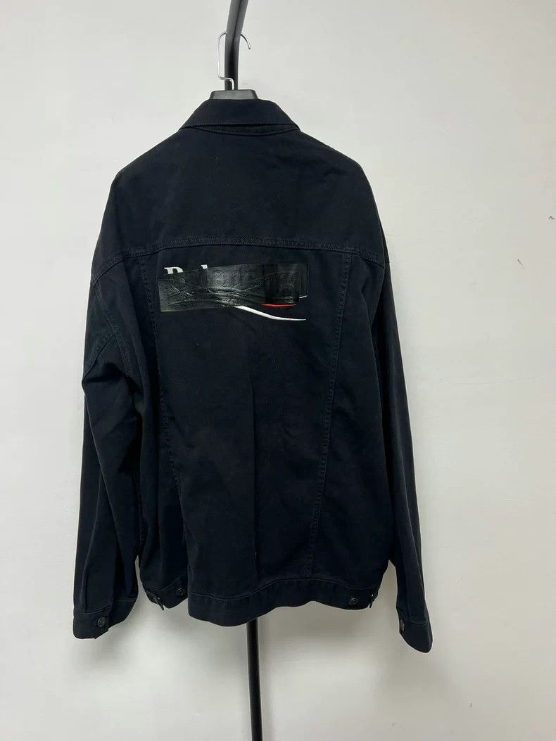 Balenciaga Balenciaga Tape Denim Jacket Size US S / EU 44-46 / 1 - 2 Thumbnail