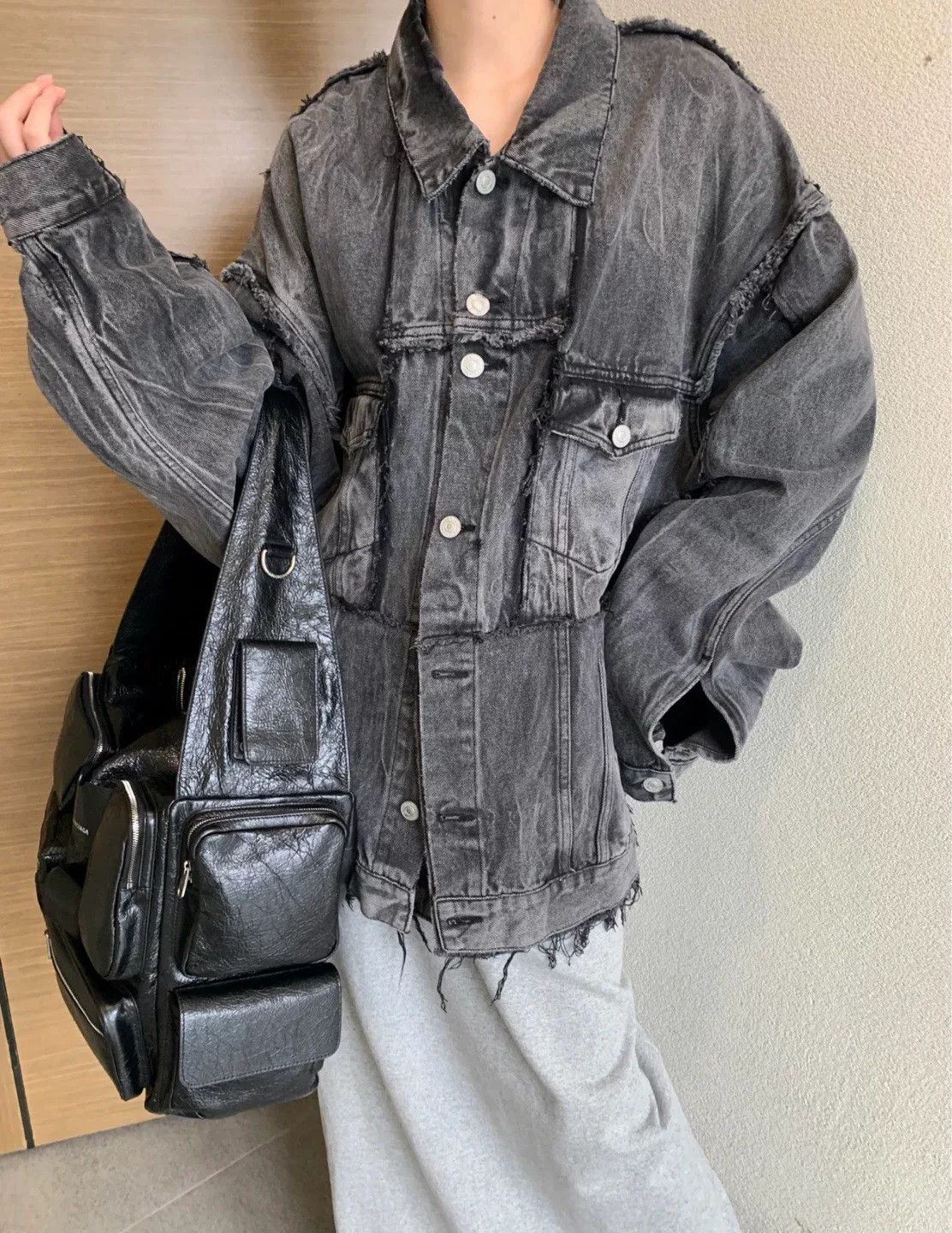 Balenciaga Balenciaga Cut-Up Denim Jacket Size US M / EU 48-50 / 2 - 6 Thumbnail