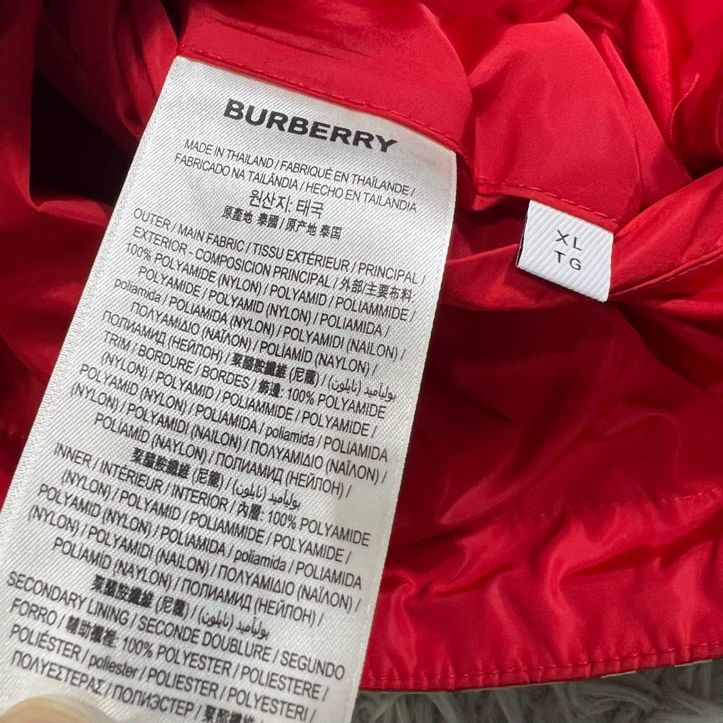 Burberry Burberry Reversible Zip Jacket Size US XL / EU 56 / 4 - 4 Thumbnail