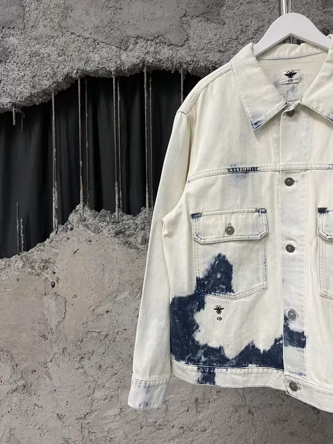 Dior Dior Tie-Dye Denim Jacket Coat Size US S / EU 44-46 / 1 - 3 Thumbnail