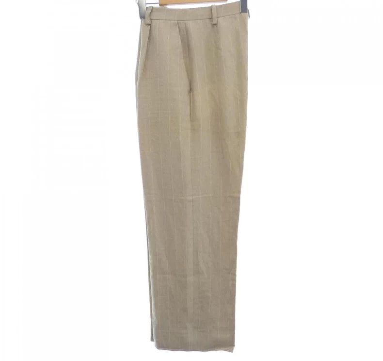 Maison Margiela Hermes Beige Striped Linen Pants Size US 28 / EU 44 - 3 Thumbnail