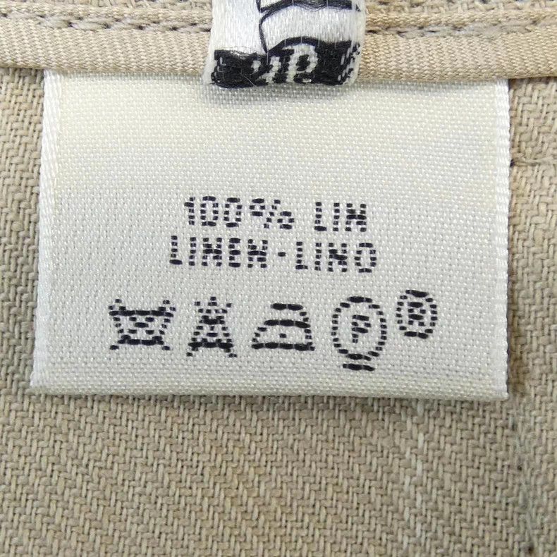 Maison Margiela Hermes Beige Striped Linen Pants Size US 28 / EU 44 - 5 Thumbnail