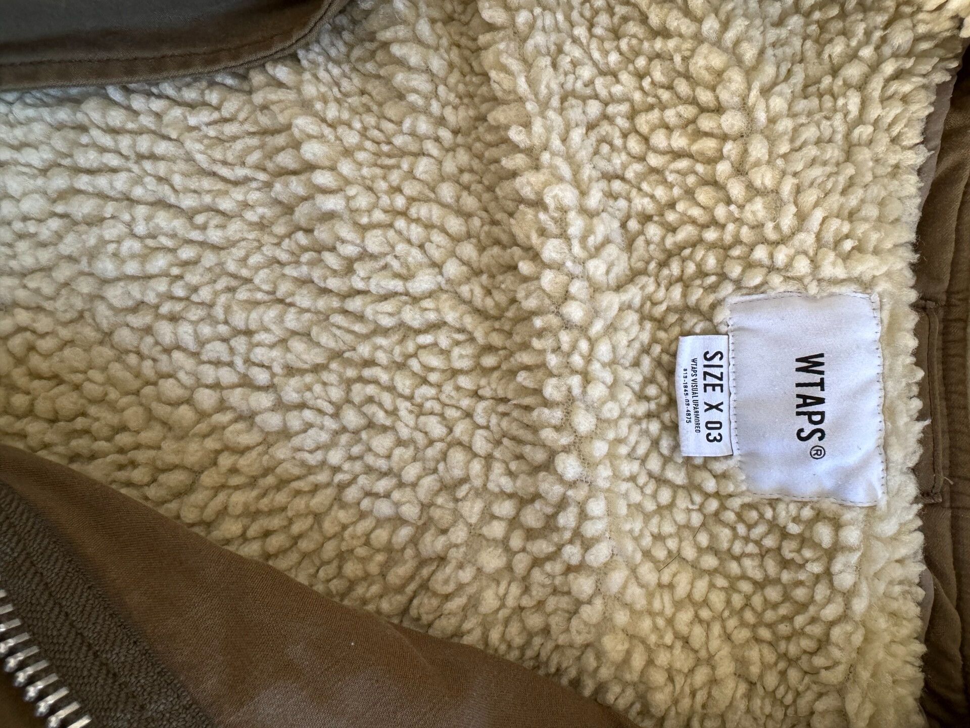 Wtaps Madness x WTAPS M64 Shearling Jacket Size US L / EU 52-54 / 3 - 5 Thumbnail