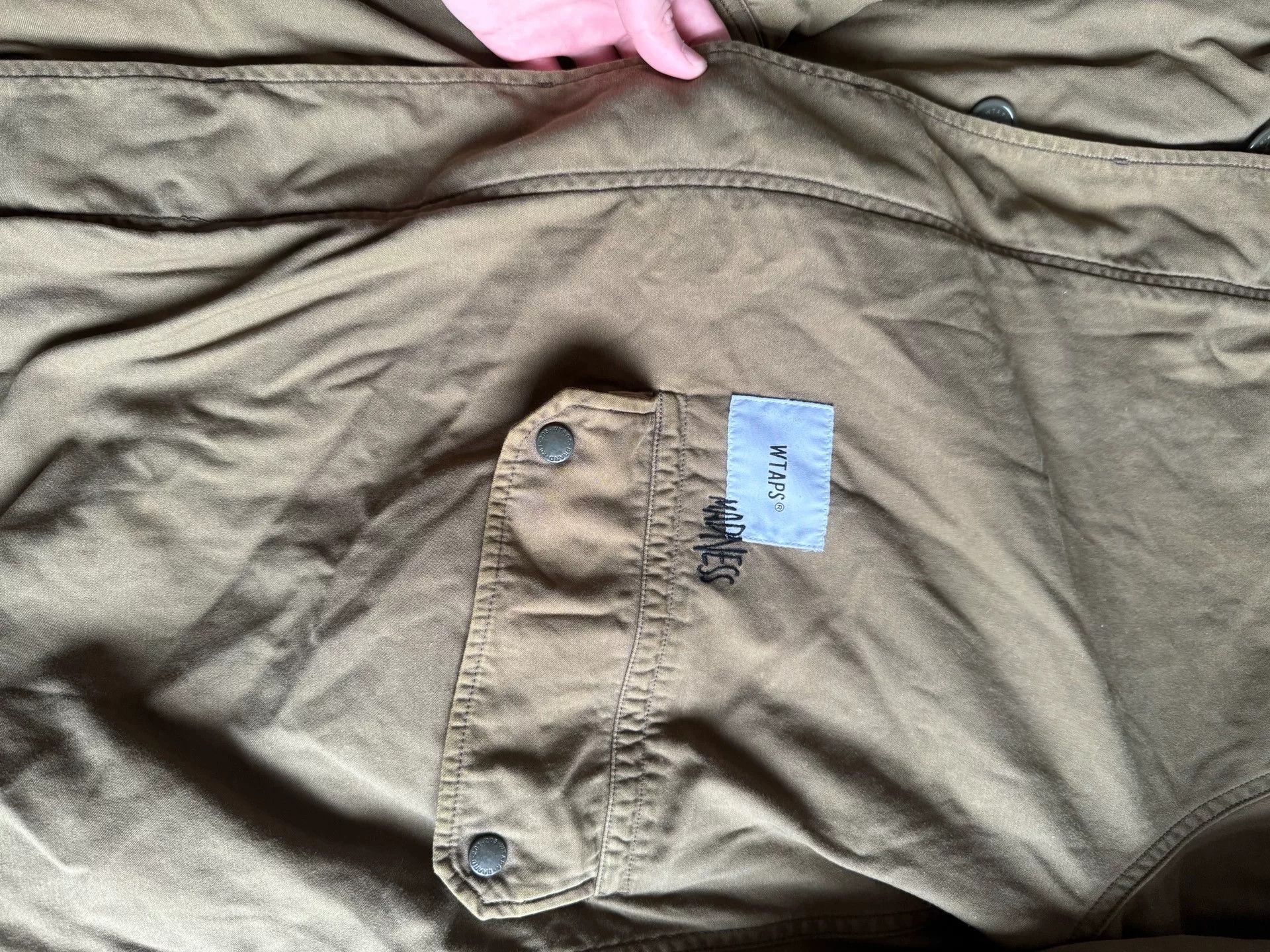 Wtaps Madness x WTAPS M64 Shearling Jacket Size US L / EU 52-54 / 3 - 3 Thumbnail