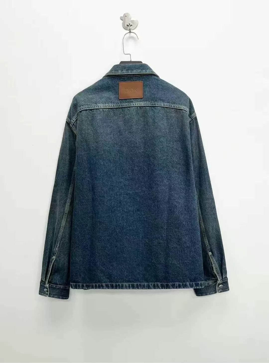 Dior Dior SS24 Washed Blue Denim Jacket Size US L / EU 52-54 / 3 - 2 Thumbnail