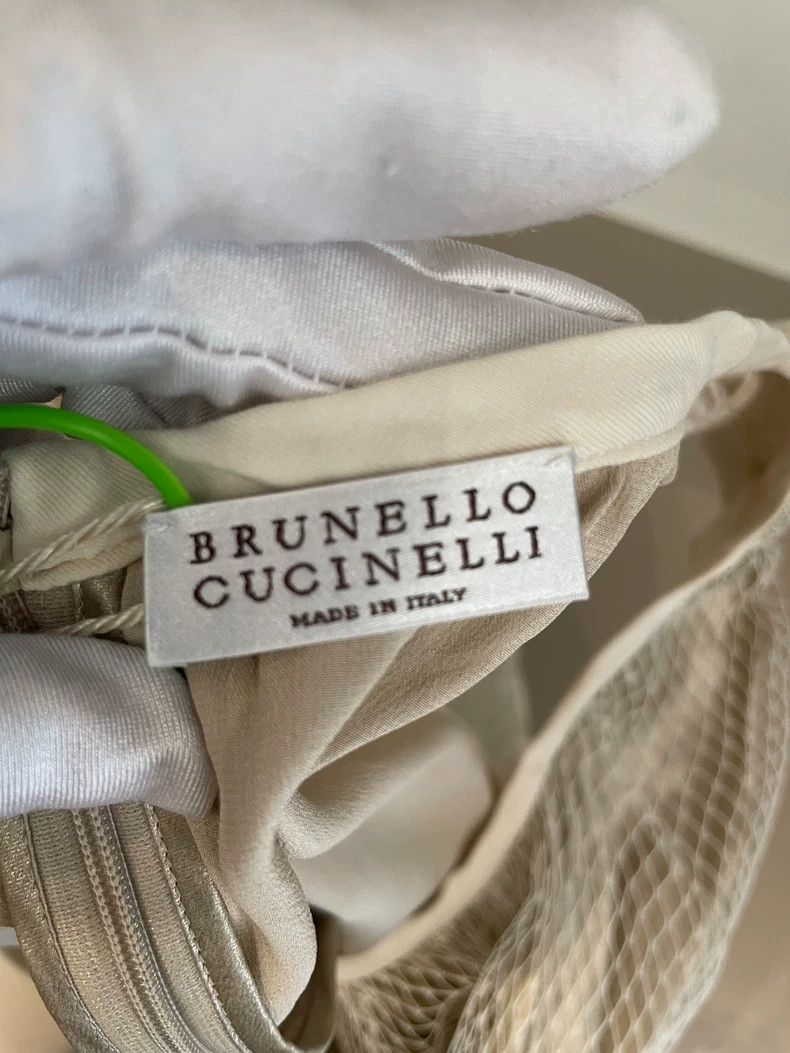 Brunello Cucinelli Brunello Cucinelli Nylon Dress M Size US M / EU 48-50 / 2 - 4 Thumbnail