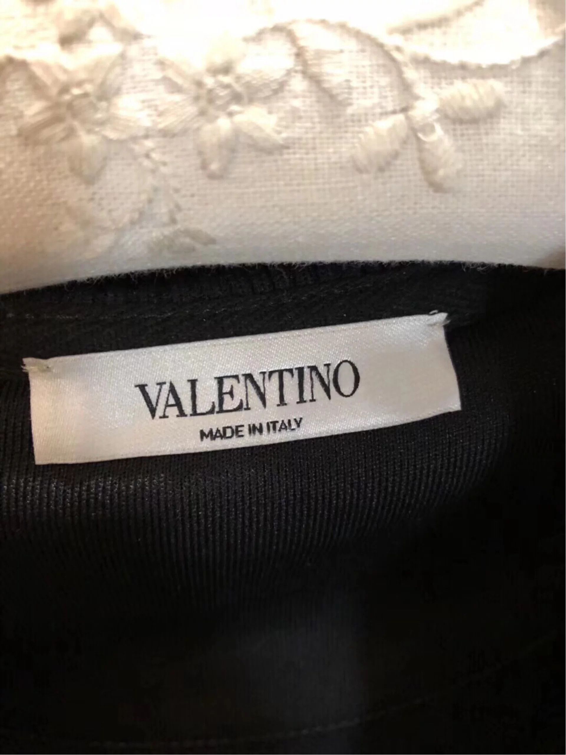 Valentino Valentino Black Beaded Sweatshirt Size US XS / EU 42 / 0 - 5 Thumbnail