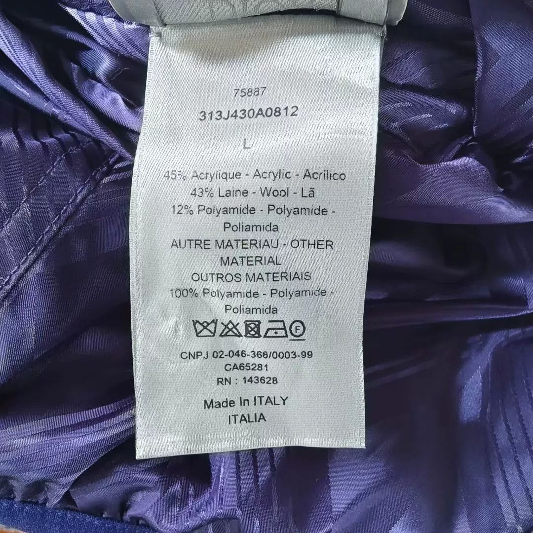 Dior Geometric Print Reversible Zip Vest