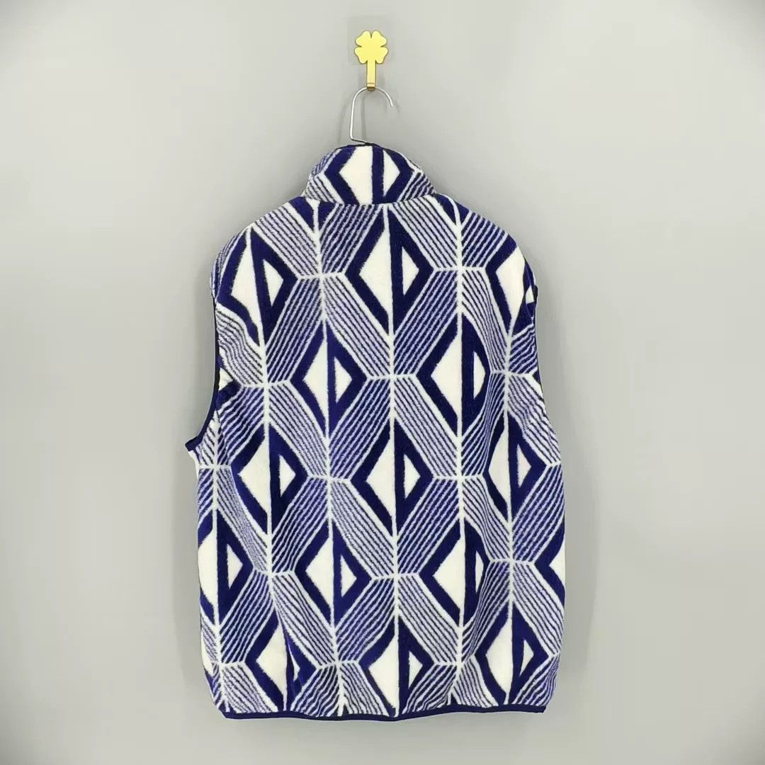 Dior Geometric Print Reversible Zip Vest