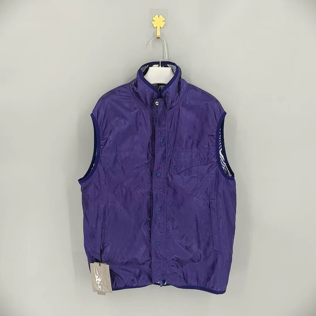 Dior Geometric Print Reversible Zip Vest