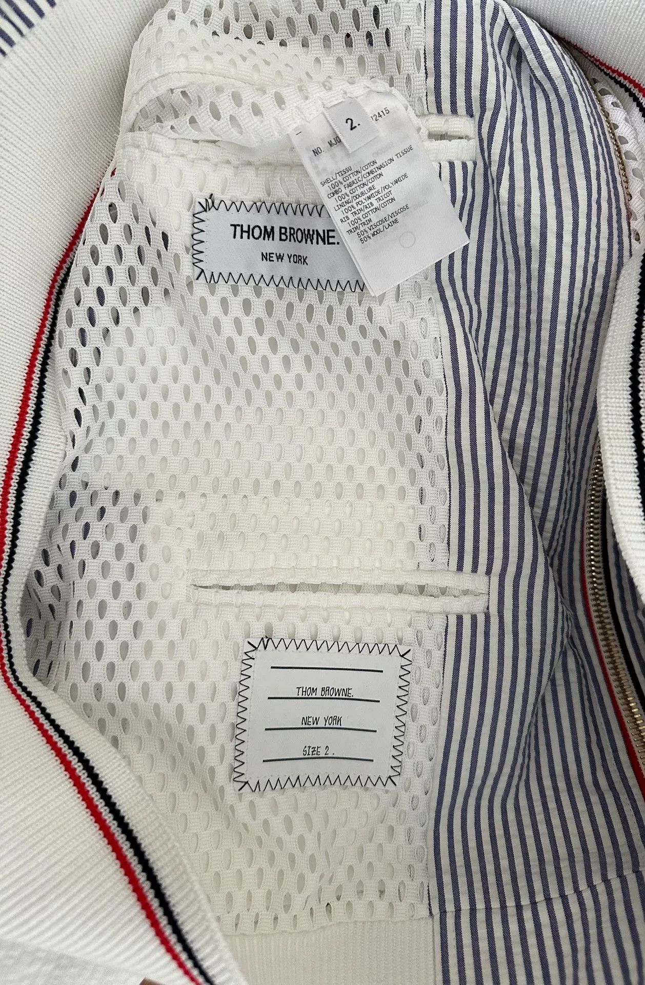 Thom Browne THOM BROWNE Blouson Jacket Patch Embroidery Size US M / EU 48-50 / 2 - 4 Thumbnail