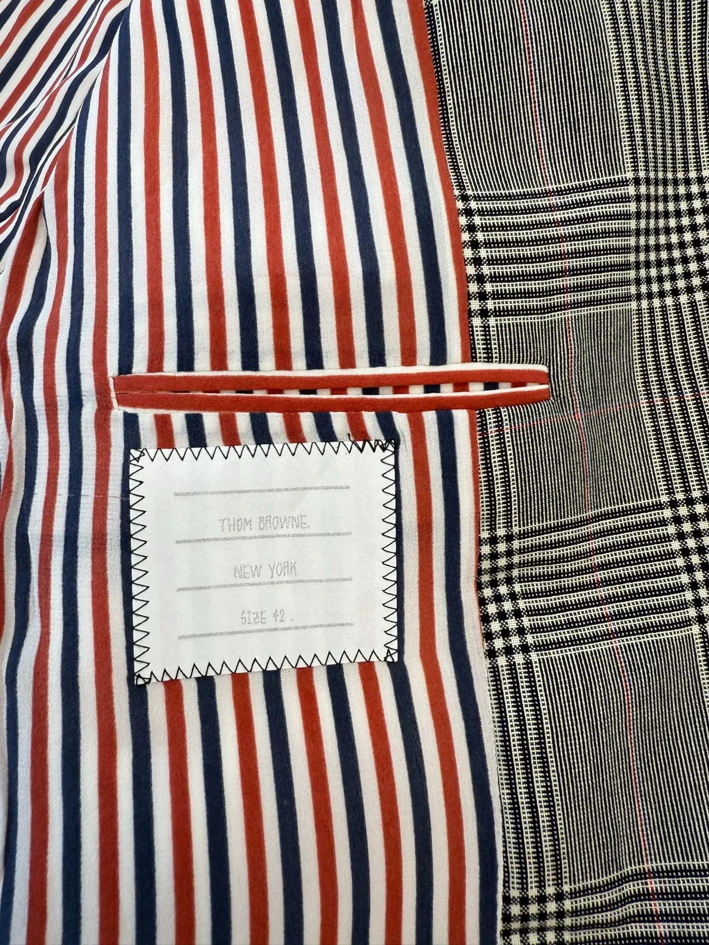 Thom Browne Thom Browne Colorblock Women's Blazer Size US S / EU 44-46 / 1 - 5 Thumbnail