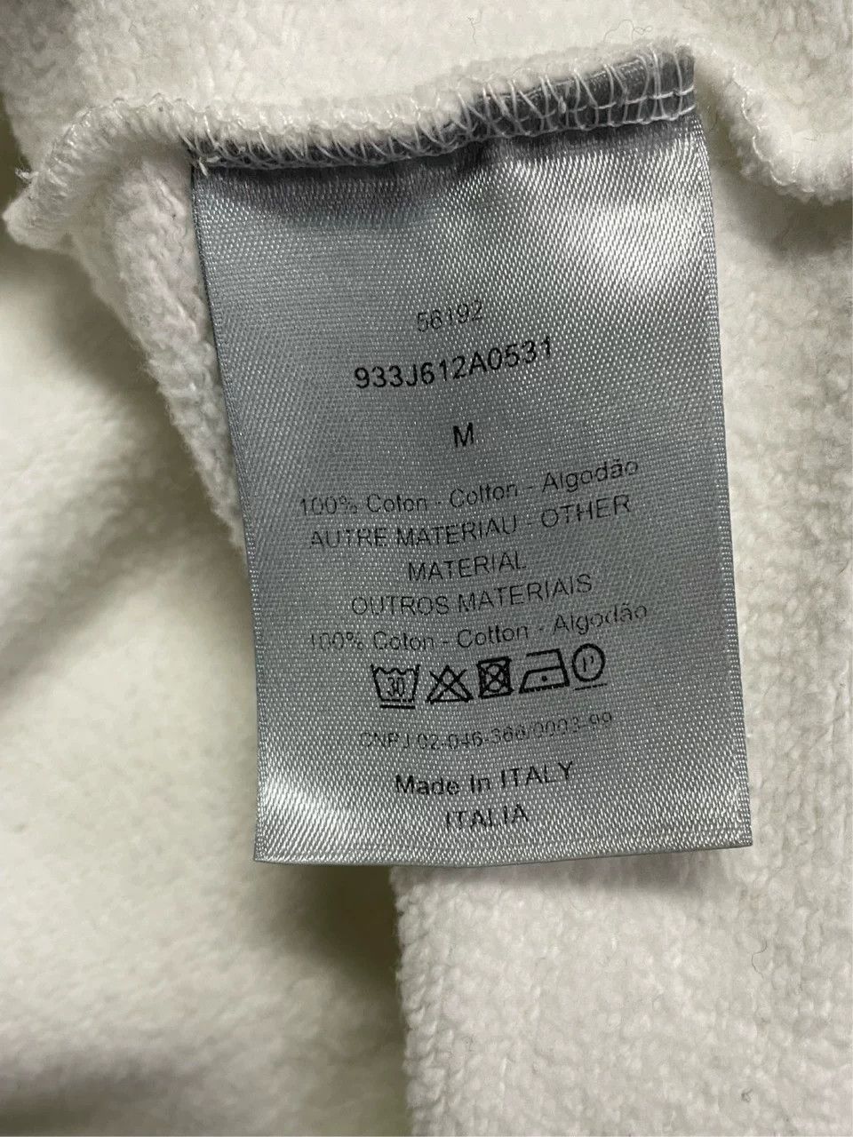 Dior dior x kaws bee sweatshirt in white Size US M / EU 48-50 / 2 - 5 Thumbnail