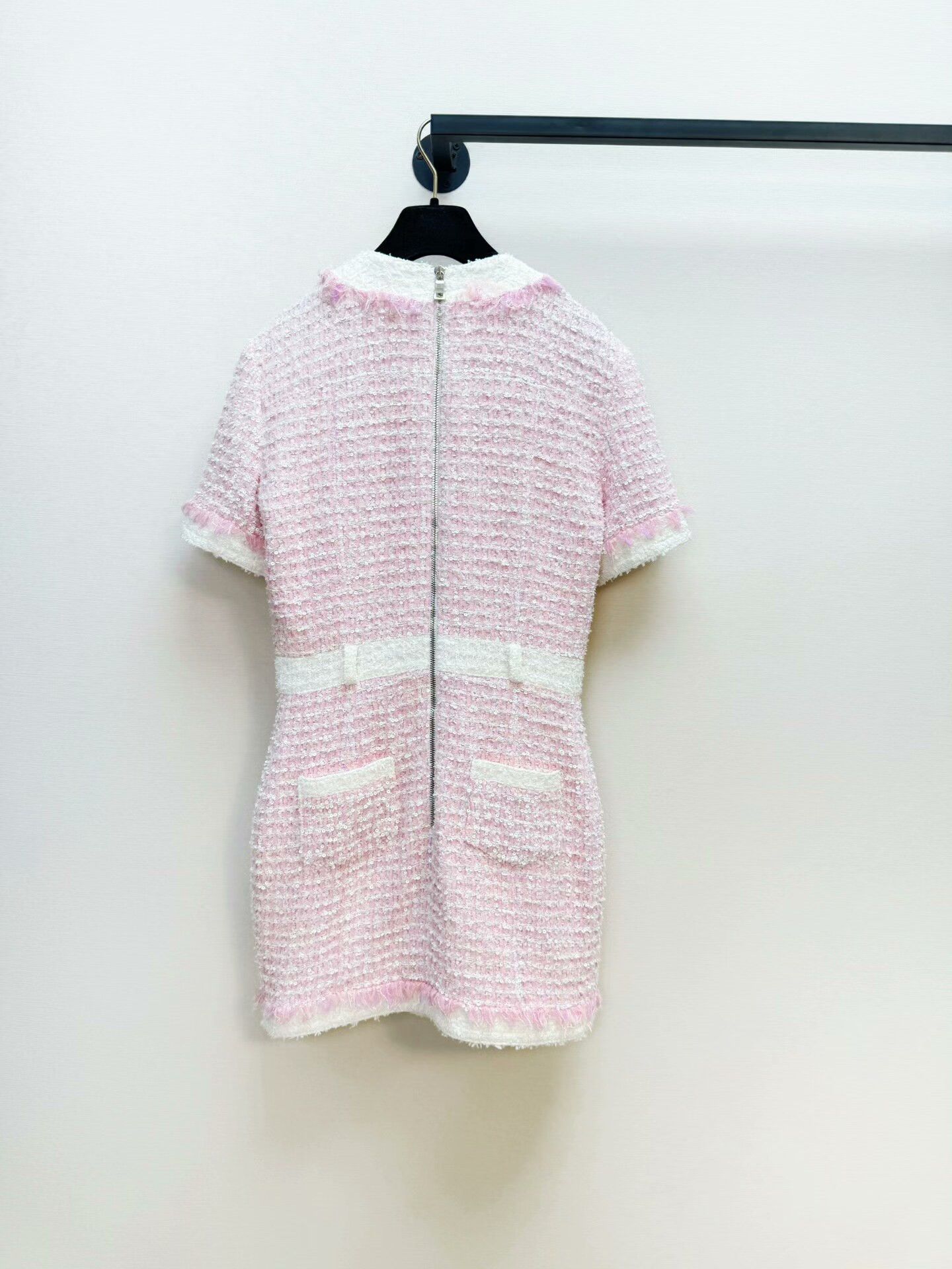 Balmain balmain pink knitted dress size 38 Size US 38 / EU 54 - 8 Thumbnail