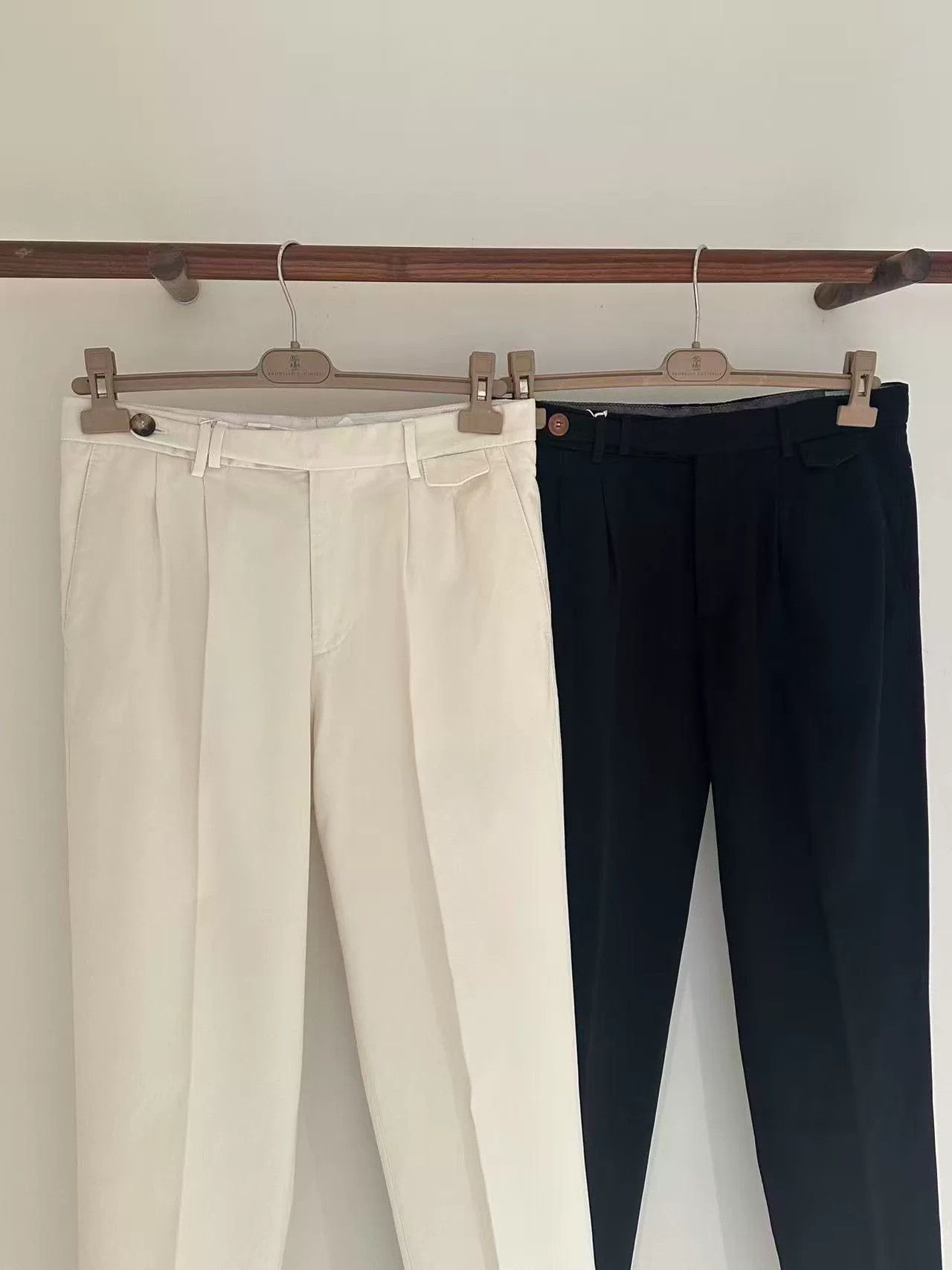 Brunello Cucinelli Brunello Cucinelli Men's Cotton Casual Pants Size US 44 / EU 60 - 2 Thumbnail