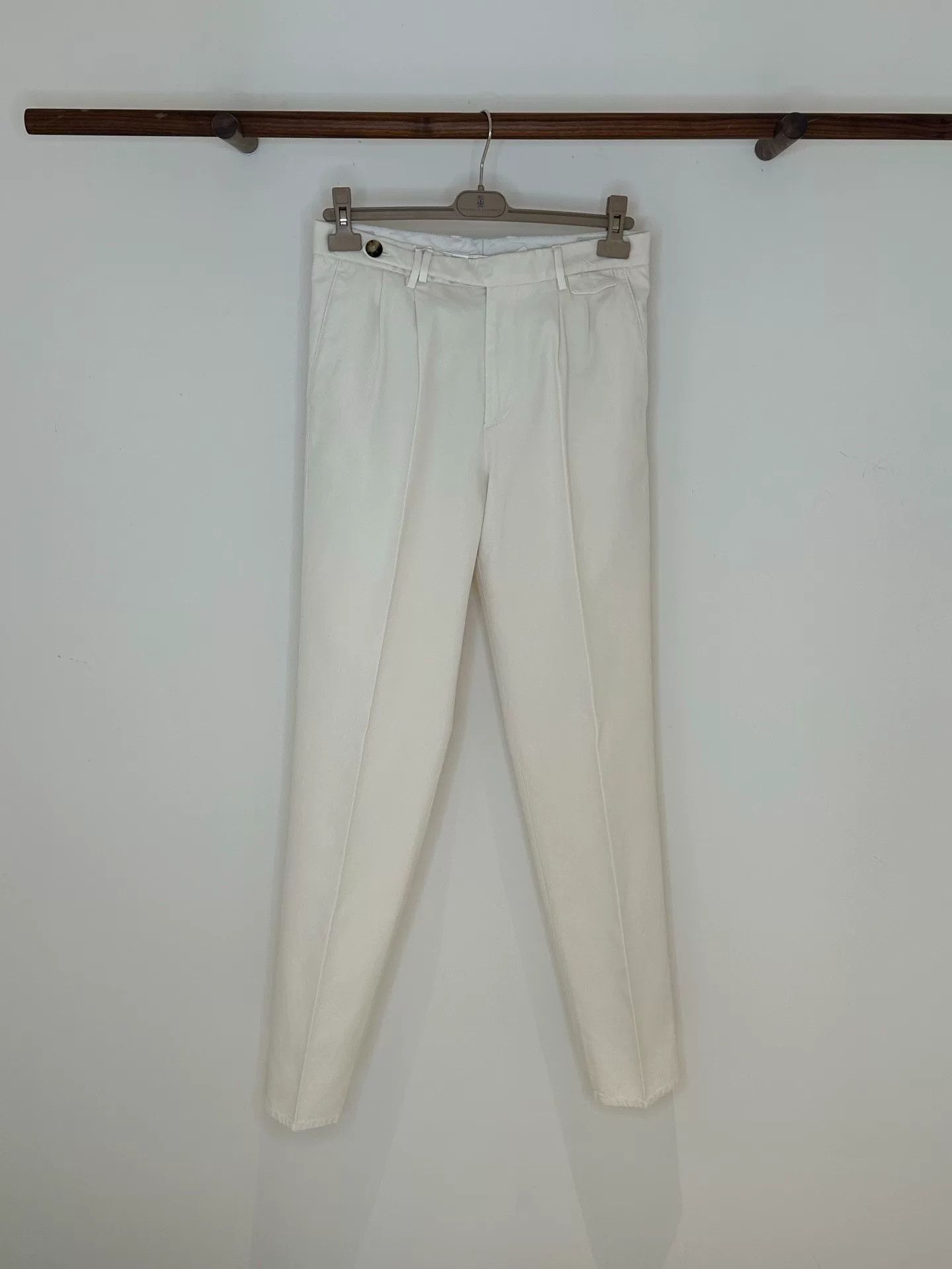 Brunello Cucinelli Brunello Cucinelli Men's Cotton Casual Pants Size US 44 / EU 60 - 5 Thumbnail