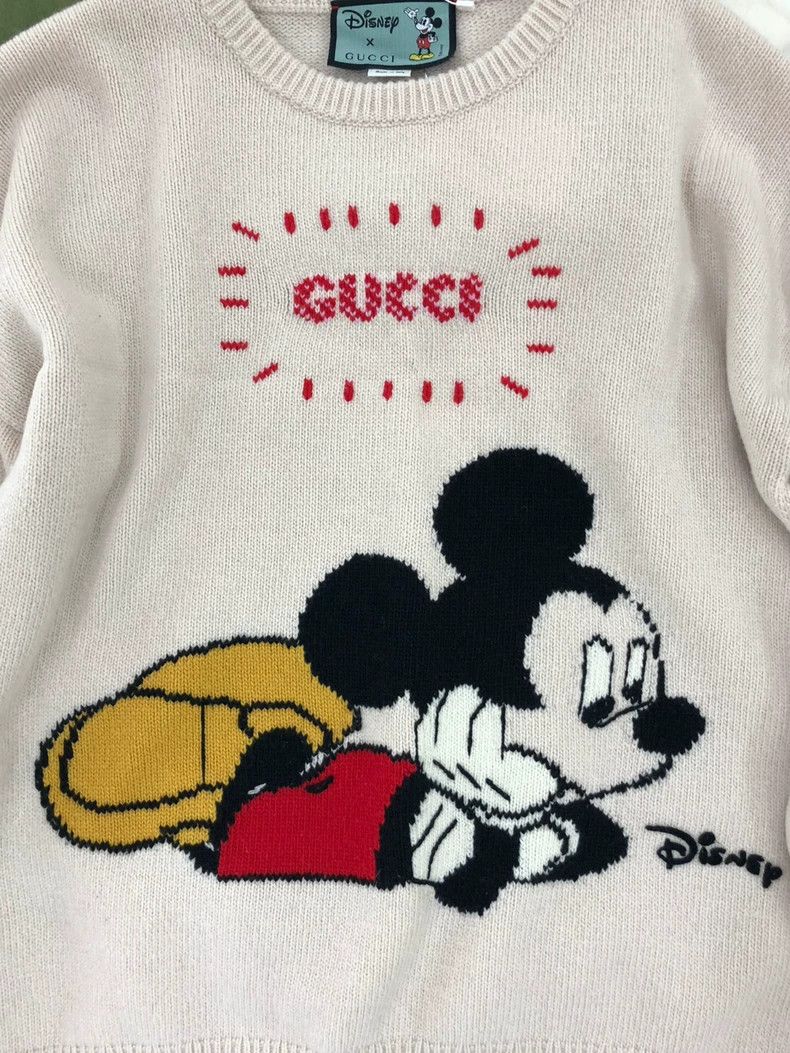 Gucci Gucci Disney Mickey Wool Sweater Size US L / EU 52-54 / 3 - 2 Thumbnail