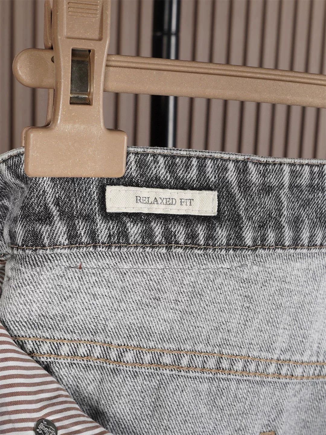 Brunello Cucinelli Brunello Cucinelli Men's Gray Straight Jeans Size US 38 / EU 54 - 7 Thumbnail