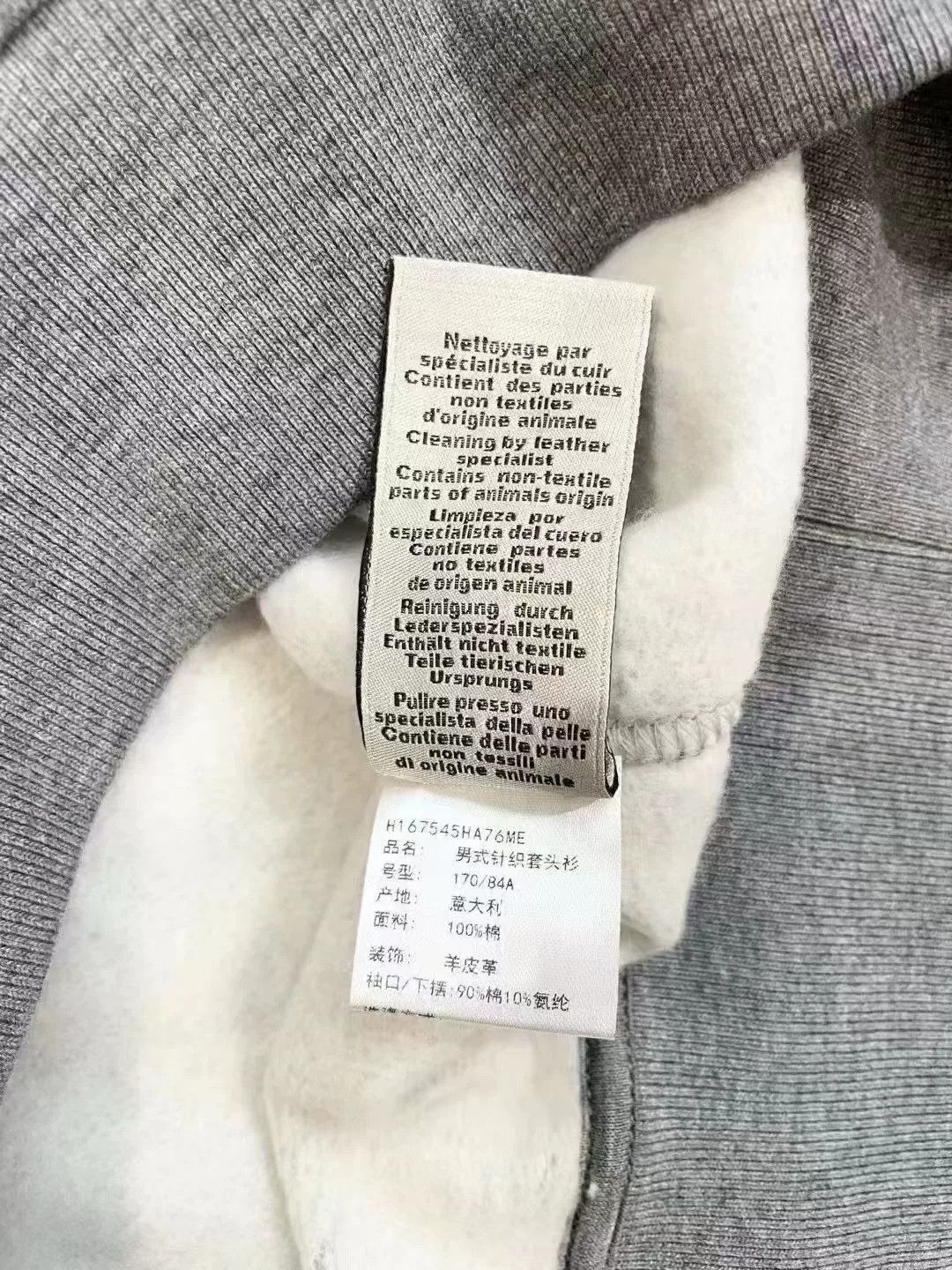 Hermes Hermes Gray Horse Head Hoodie M Size US M / EU 48-50 / 2 - 6 Thumbnail