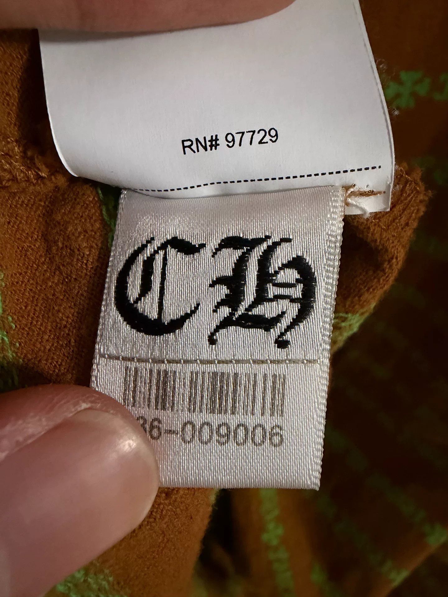 Chrome Hearts Chrome Hearts Brown Stripe Embroidered Tee Size US M / EU 48-50 / 2 - 6 Thumbnail