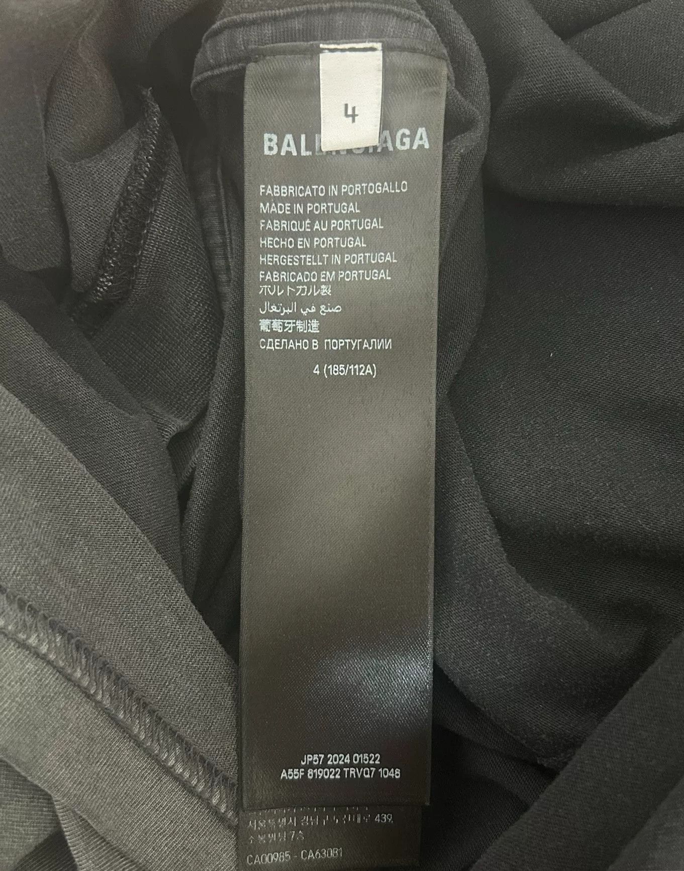 Balenciaga Balenciaga SS25 Georgia Night Longsleeve T-shirt Size M / US 6-8 / IT 42-44 - 3 Thumbnail