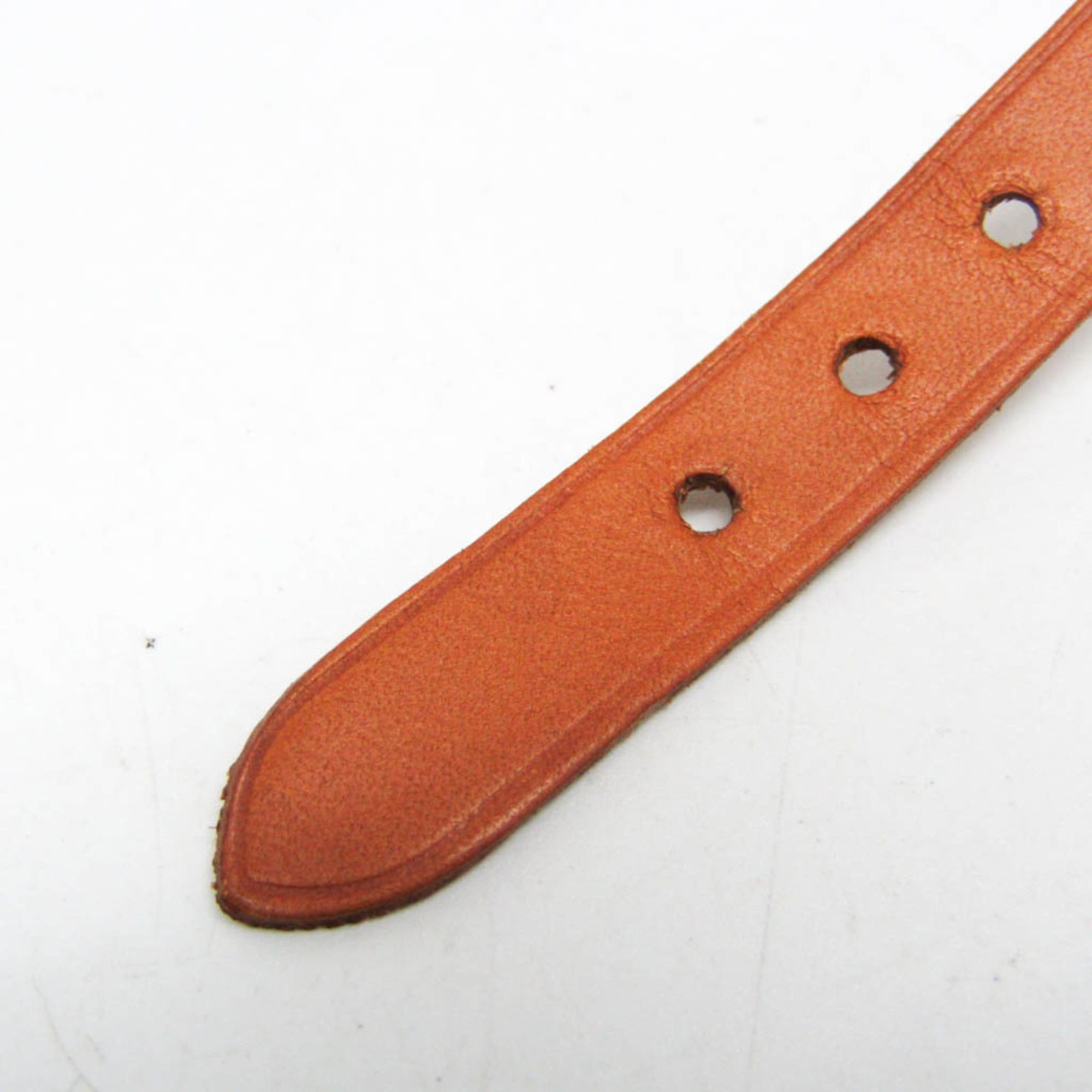 Hermes Hermes Api II Leather Bangle Light Brown Size ONE SIZE - 10 Thumbnail