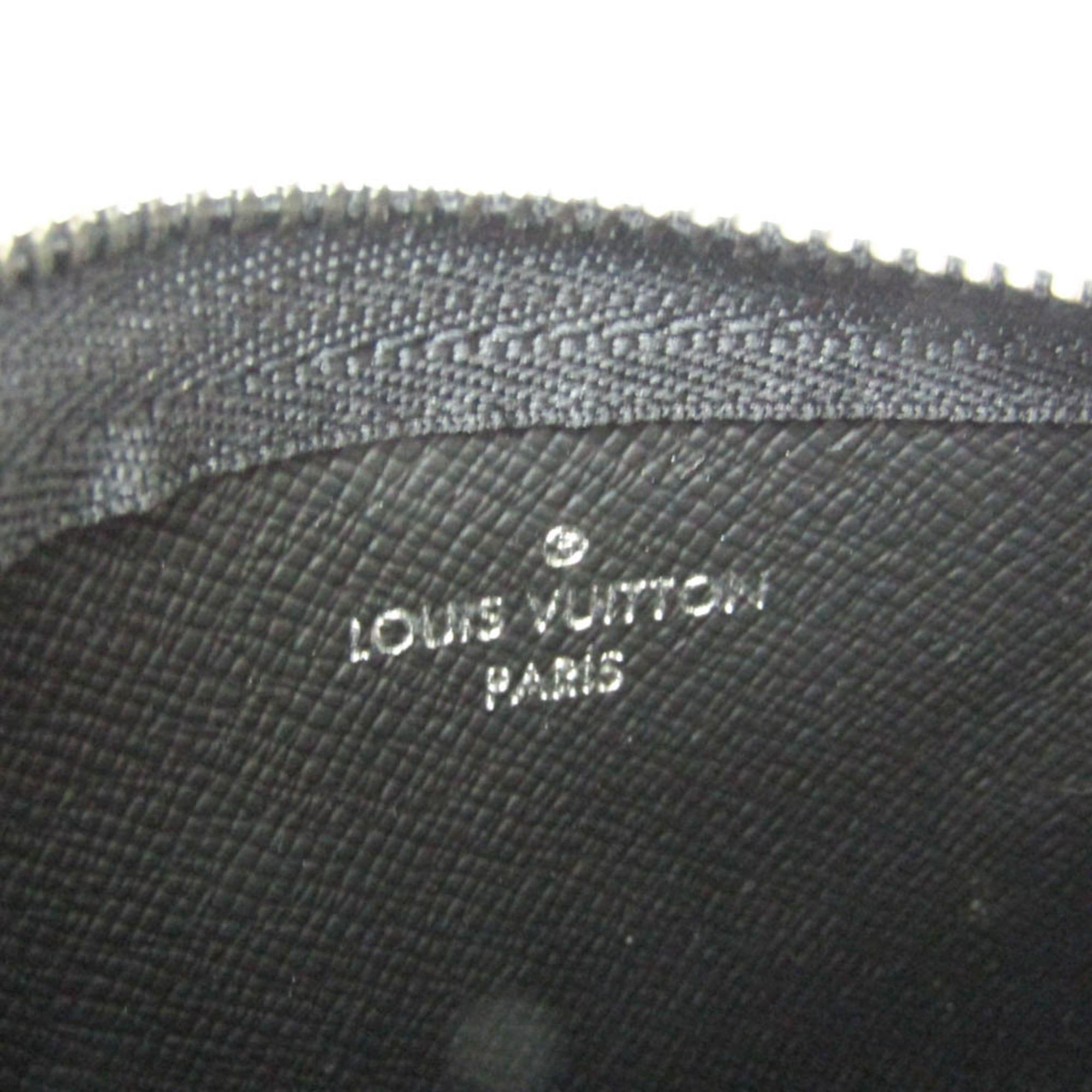 Louis Vuitton Louis Vuitton Monogram Eclipse Reverse Key Pouch M80905 Men,Women Monogram Eclipse Coin Purse/coin Case Black,Gray Size ONE SIZE - 13 Thumbnail