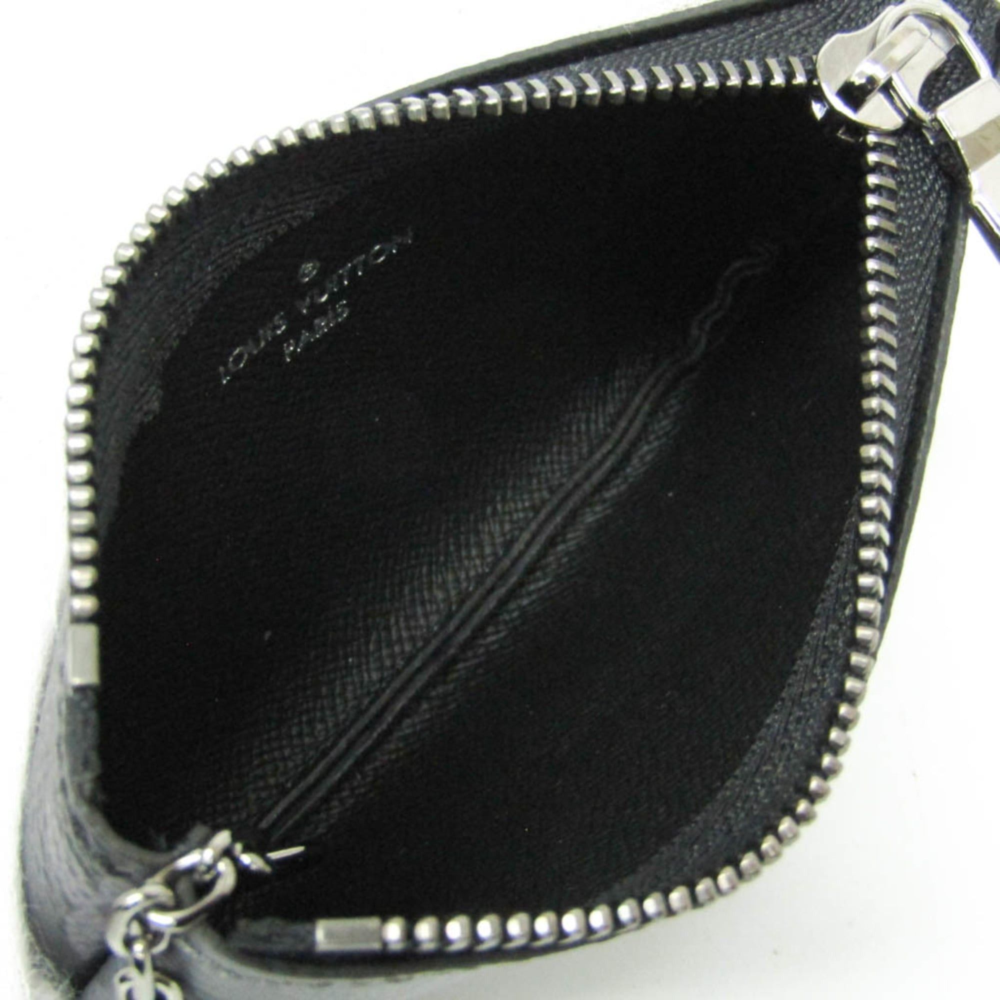 Louis Vuitton Louis Vuitton Monogram Eclipse Reverse Key Pouch M80905 Men,Women Monogram Eclipse Coin Purse/coin Case Black,Gray Size ONE SIZE - 4 Thumbnail