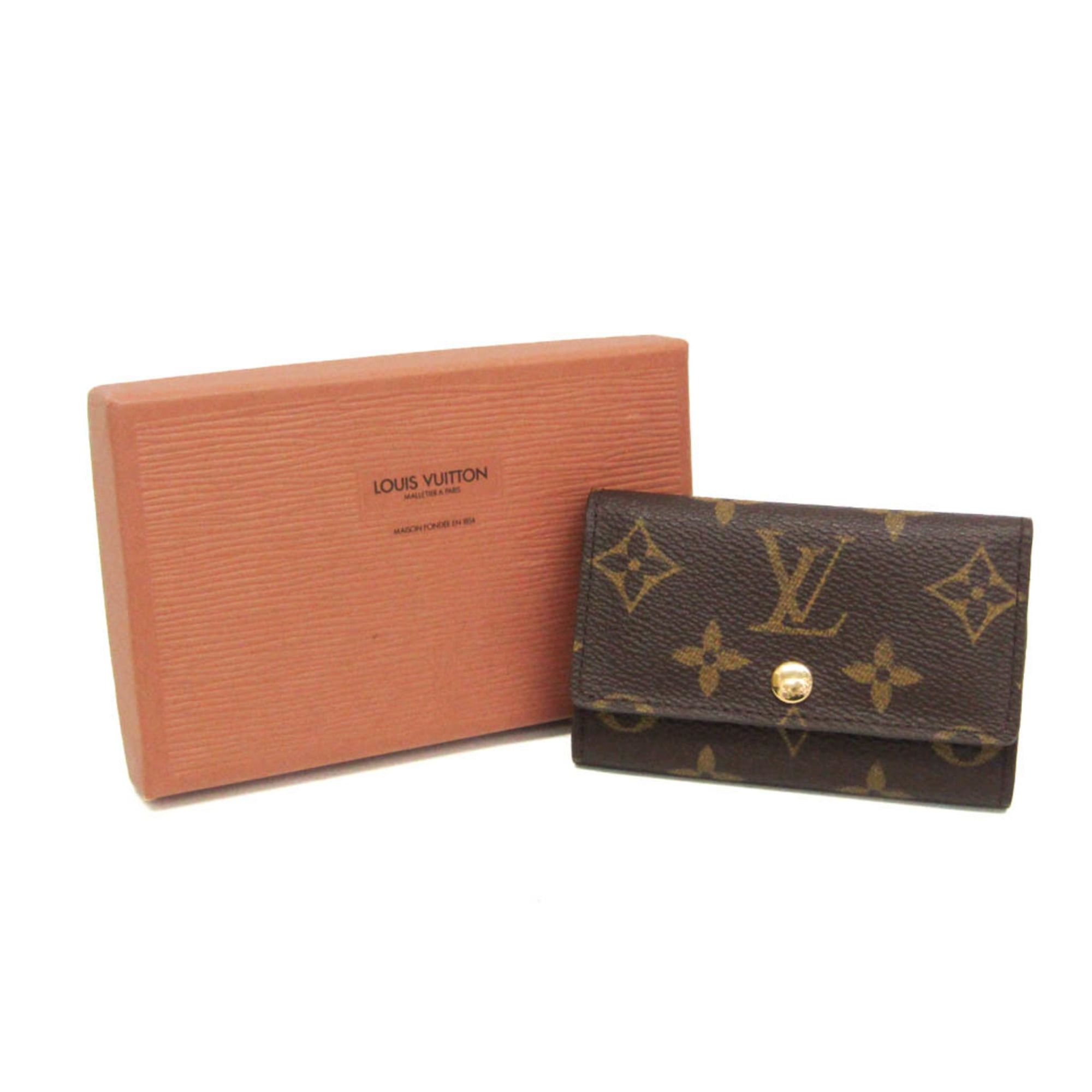 Louis Vuitton Louis Vuitton Monogram Key Holder 6 M62630 Men,Women Monogram Key Case Brown Size ONE SIZE - 2 Thumbnail
