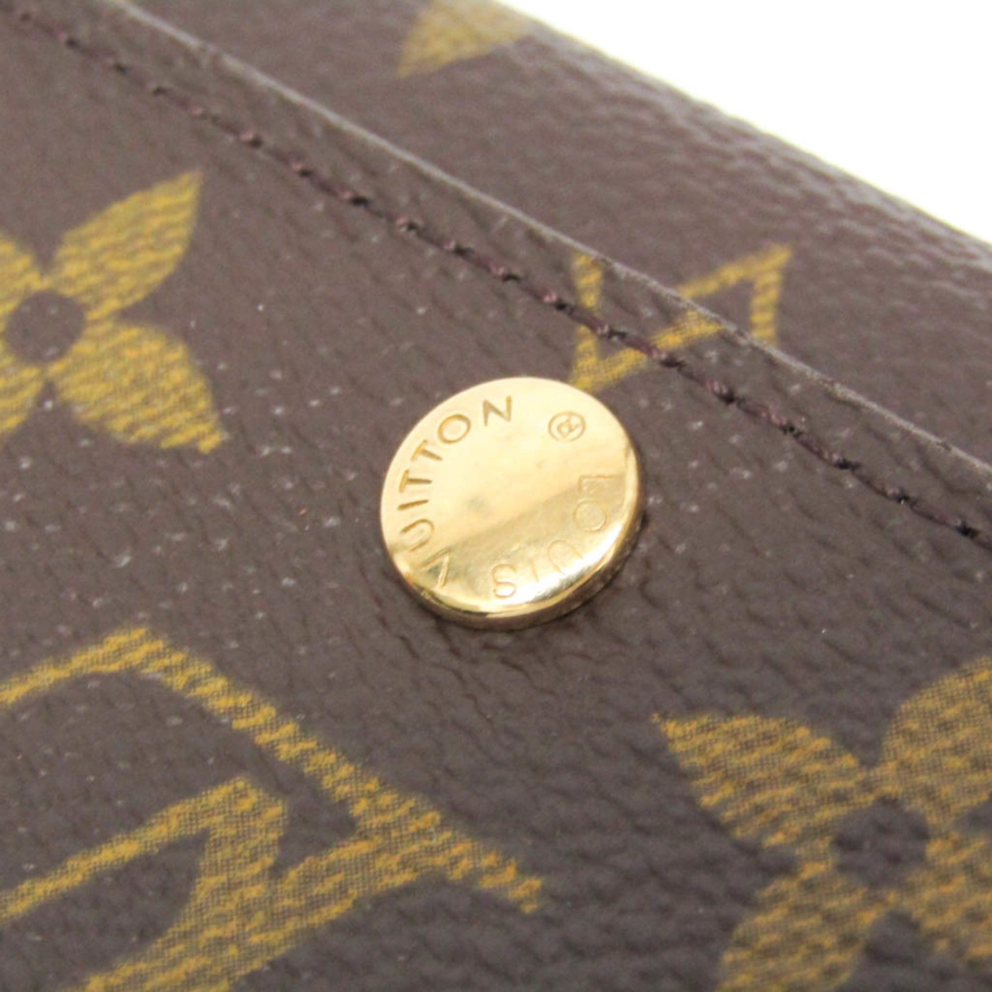 Louis Vuitton Louis Vuitton Monogram Key Holder 6 M62630 Men,Women Monogram Key Case Brown Size ONE SIZE - 7 Thumbnail