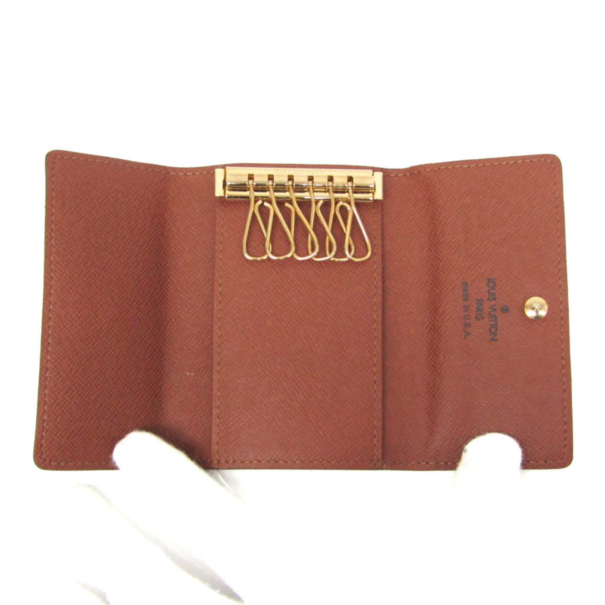 Louis Vuitton Louis Vuitton Monogram Key Holder 6 M62630 Men,Women Monogram Key Case Brown Size ONE SIZE - 4 Thumbnail
