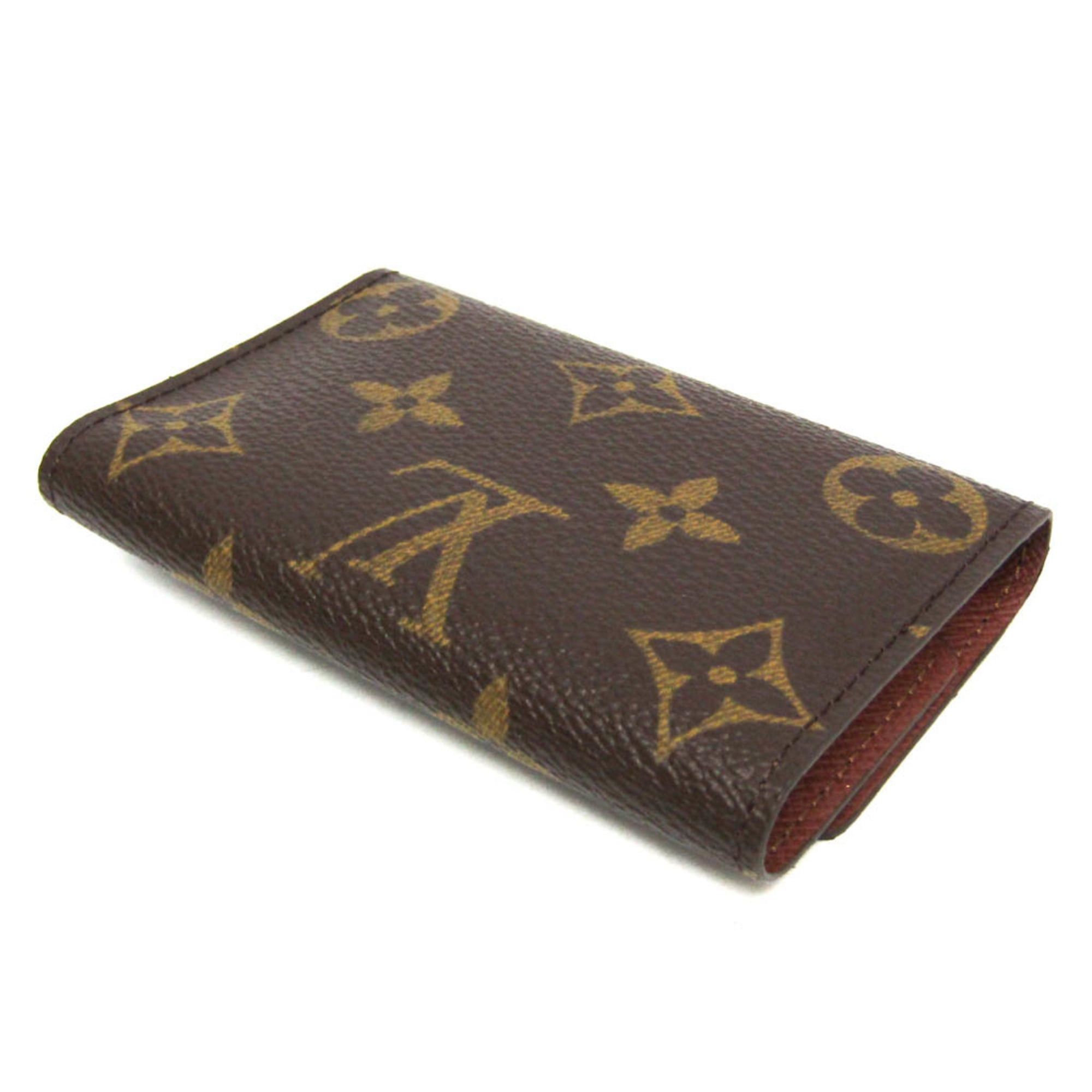 Louis Vuitton Louis Vuitton Monogram Key Holder 6 M62630 Men,Women Monogram Key Case Brown Size ONE SIZE - 3 Thumbnail