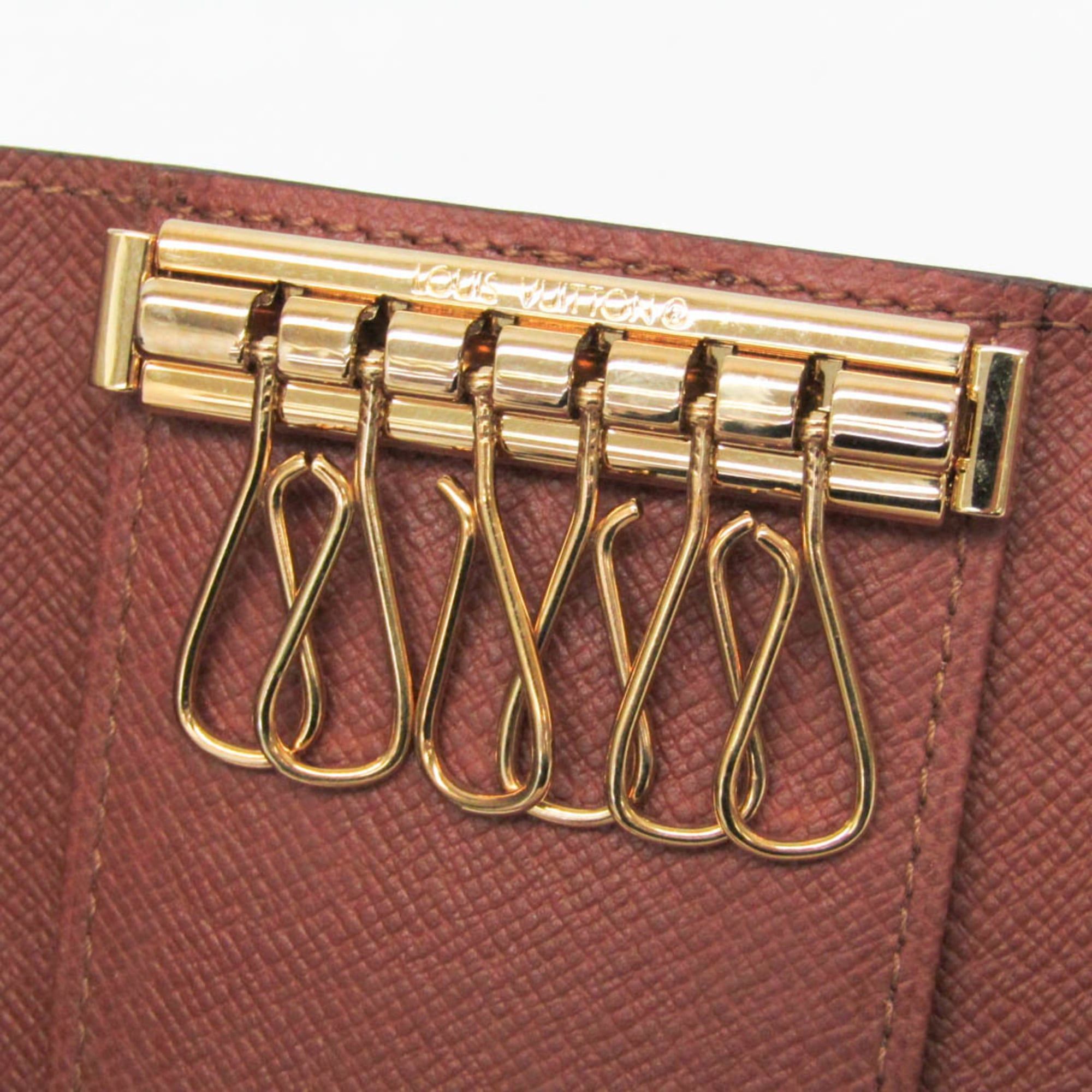 Louis Vuitton Louis Vuitton Monogram Key Holder 6 M62630 Men,Women Monogram Key Case Brown Size ONE SIZE - 8 Thumbnail