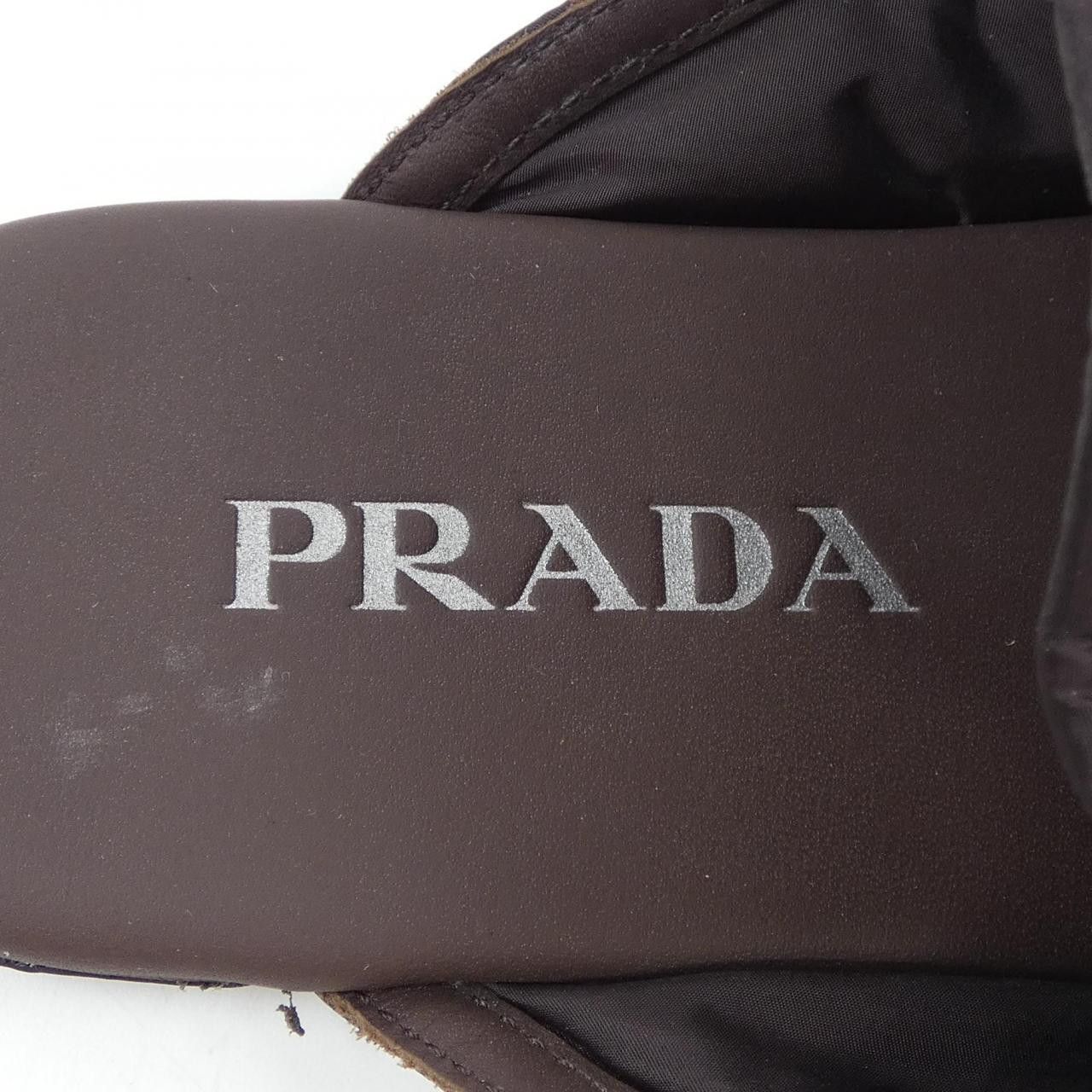 Prada Prada Prada COLLAPSE RE-NYLON Suede Shoes Suede Shoes 1E989N DUTY FREE for USA Size ONE SIZE - 6 Thumbnail