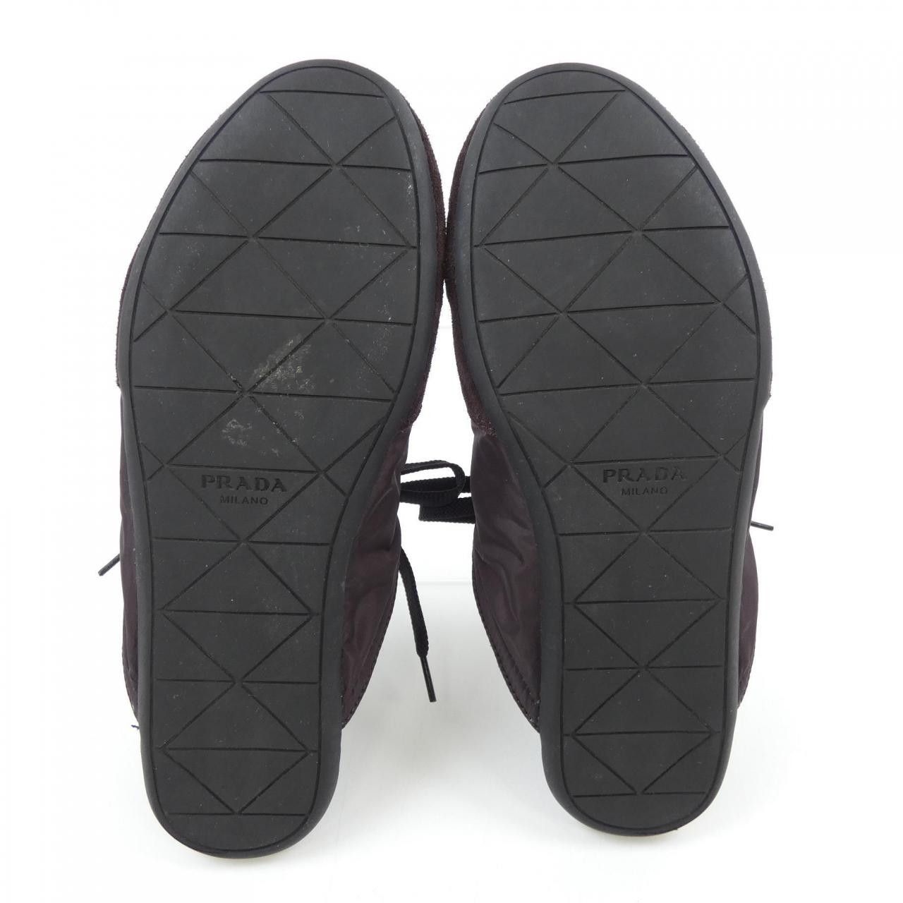 Prada Prada Prada COLLAPSE RE-NYLON Suede Shoes Suede Shoes 1E989N DUTY FREE for USA Size ONE SIZE - 4 Thumbnail