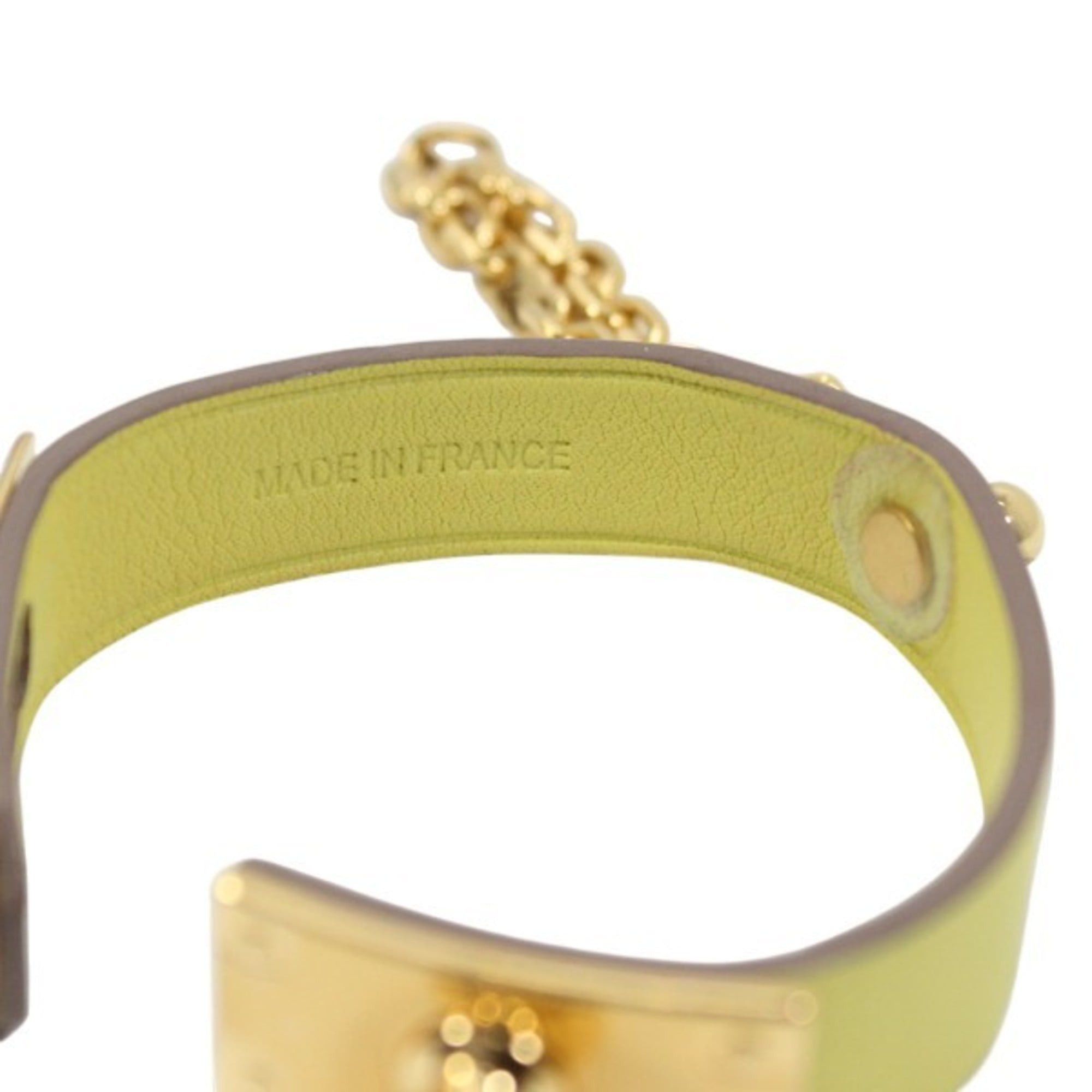 Hermes Hermès Kelly Glove Holder Yellow HERMES Men's and Women's Bag Charm TK2377 Size ONE SIZE - 8 Thumbnail