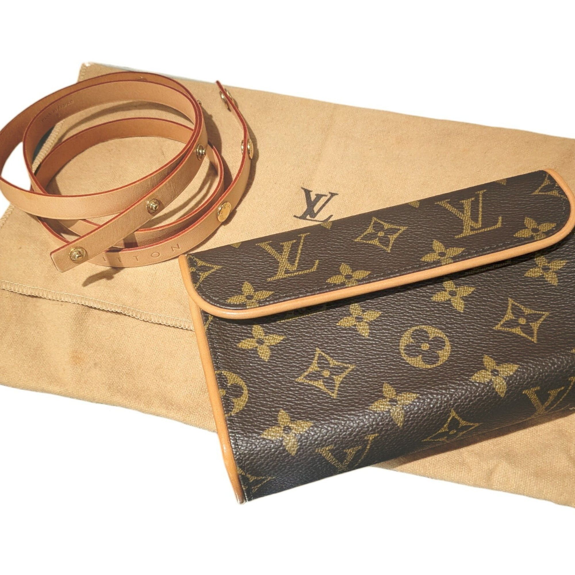 Louis Vuitton LOUIS VUITTON Monogram Florentine Pochette M51855 Bag Shoulder Pouch Women's Men's Size ONE SIZE - 16 Thumbnail