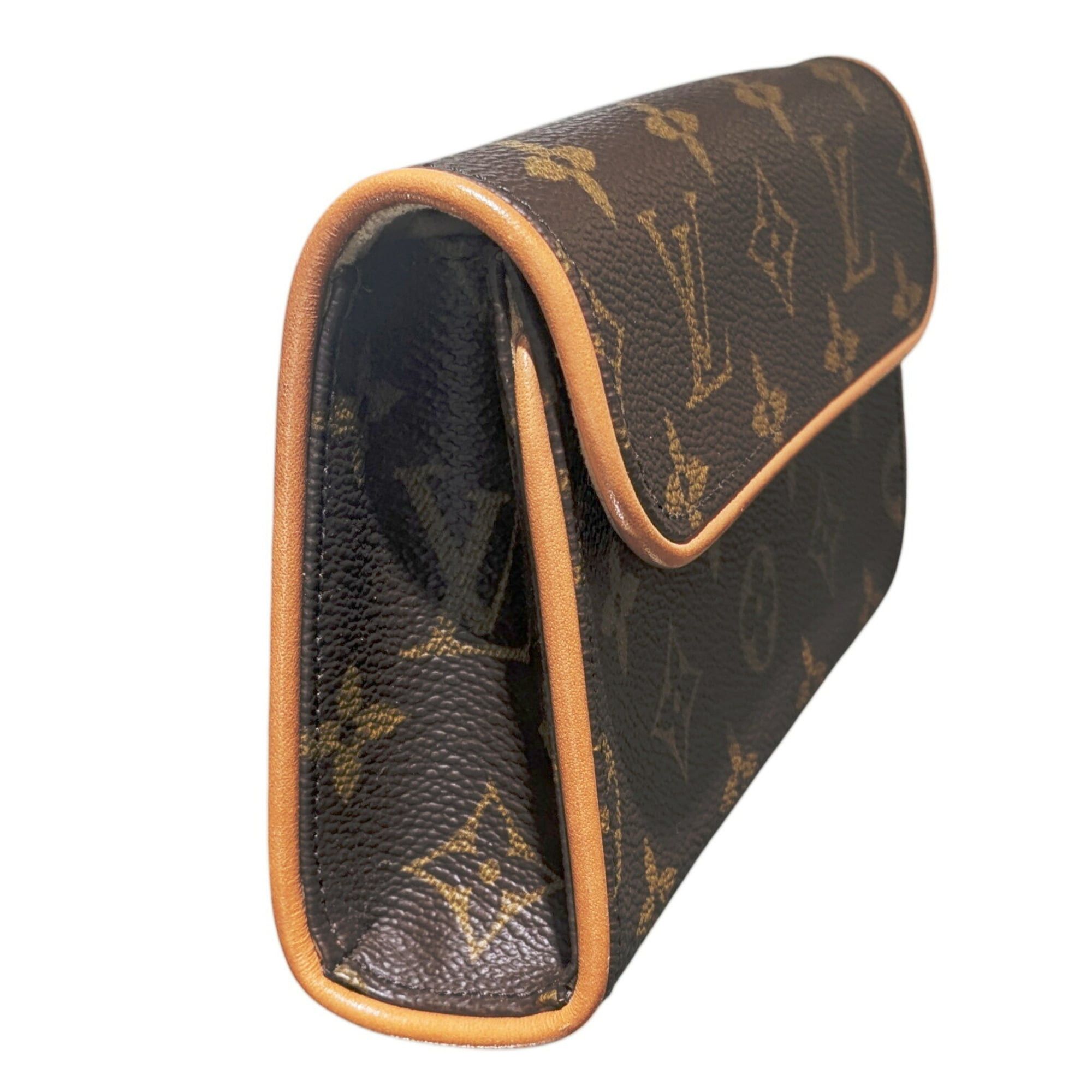 Louis Vuitton LOUIS VUITTON Monogram Florentine Pochette M51855 Bag Shoulder Pouch Women's Men's Size ONE SIZE - 3 Thumbnail