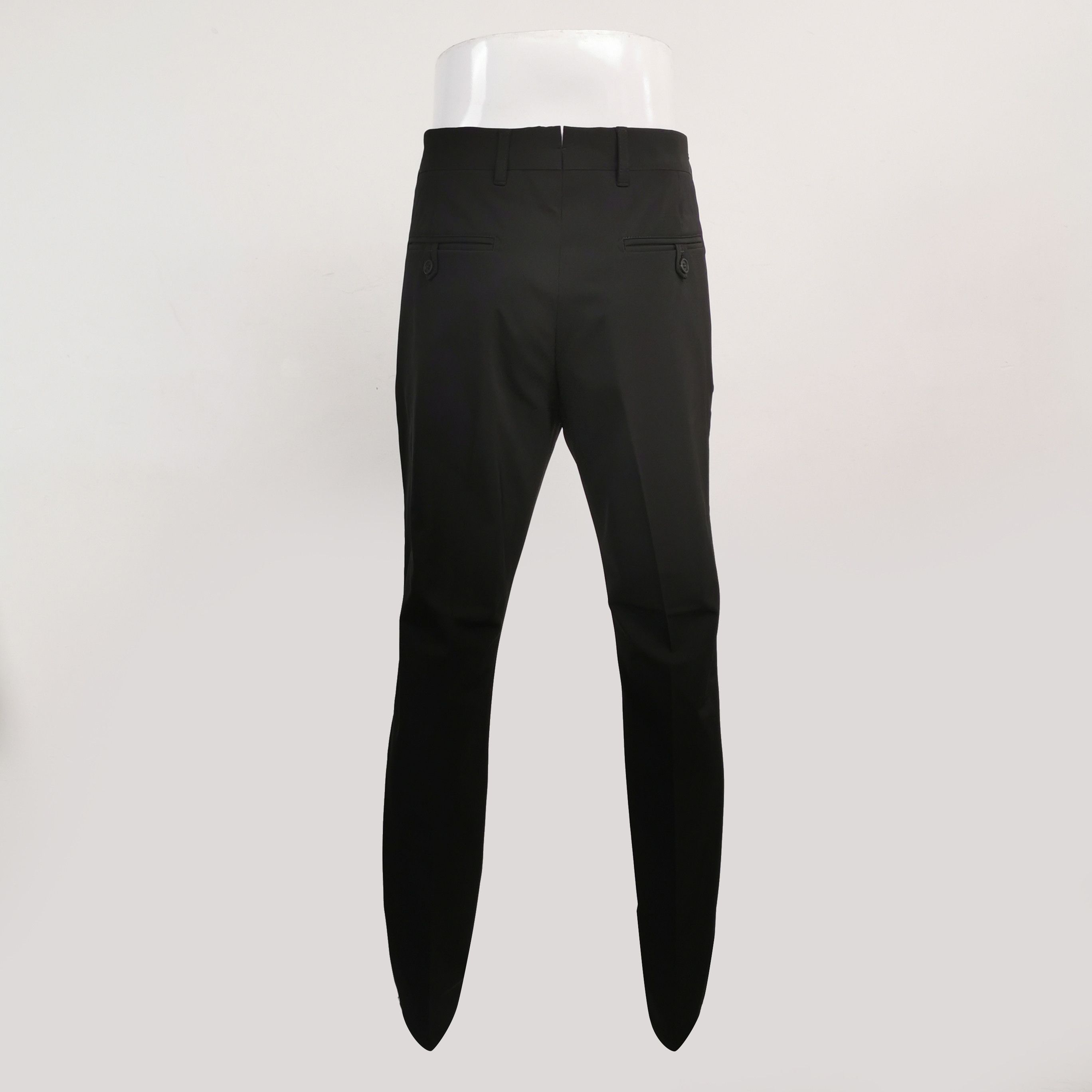 Prada Prada Solid Color Buttoned Trousers (Size 48) Size US 32 / EU 48 - 3 Thumbnail