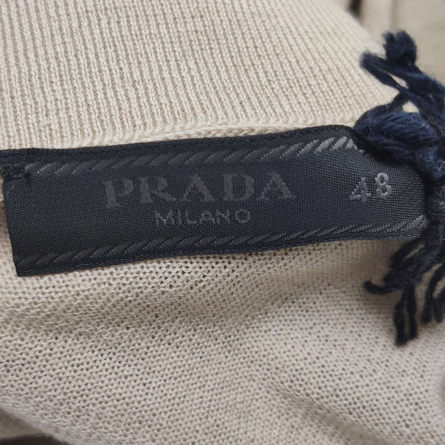 Prada Prada Wool V-Neck Single-Breasted Cardigan M Size US M / EU 48-50 / 2 - 7 Thumbnail
