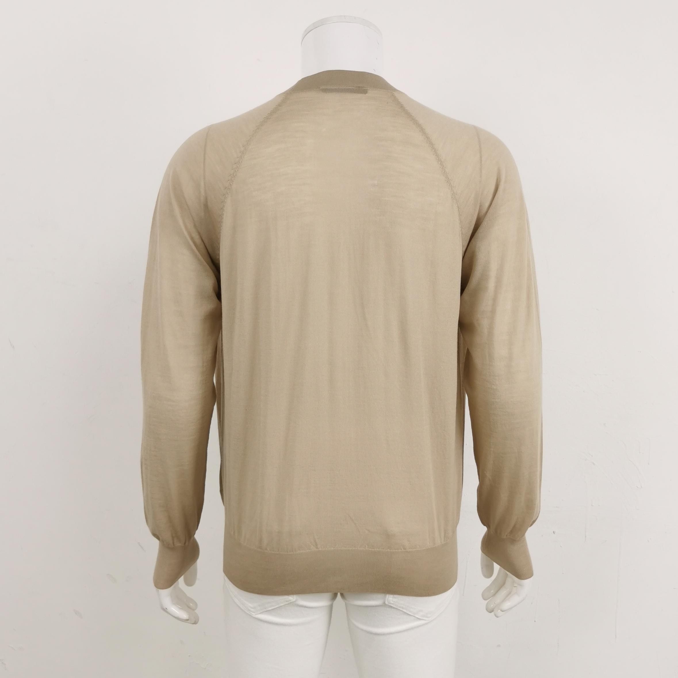 Prada Prada Wool V-Neck Single-Breasted Cardigan M Size US M / EU 48-50 / 2 - 4 Thumbnail