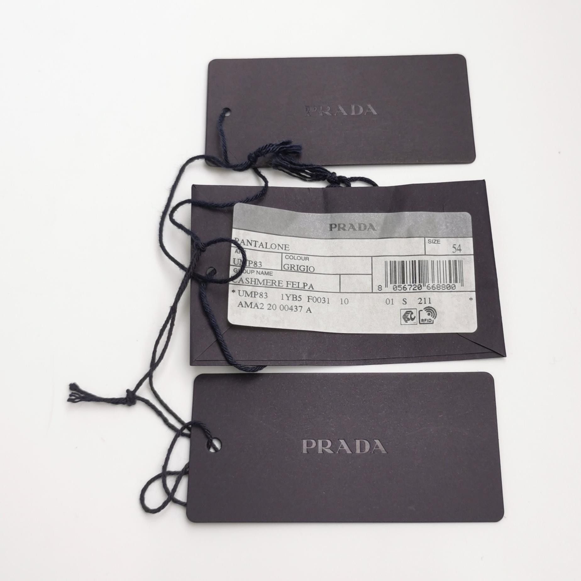 Prada Prada Gray Sweatpants XXL Size US XXL / EU 58 / 5 - 7 Thumbnail