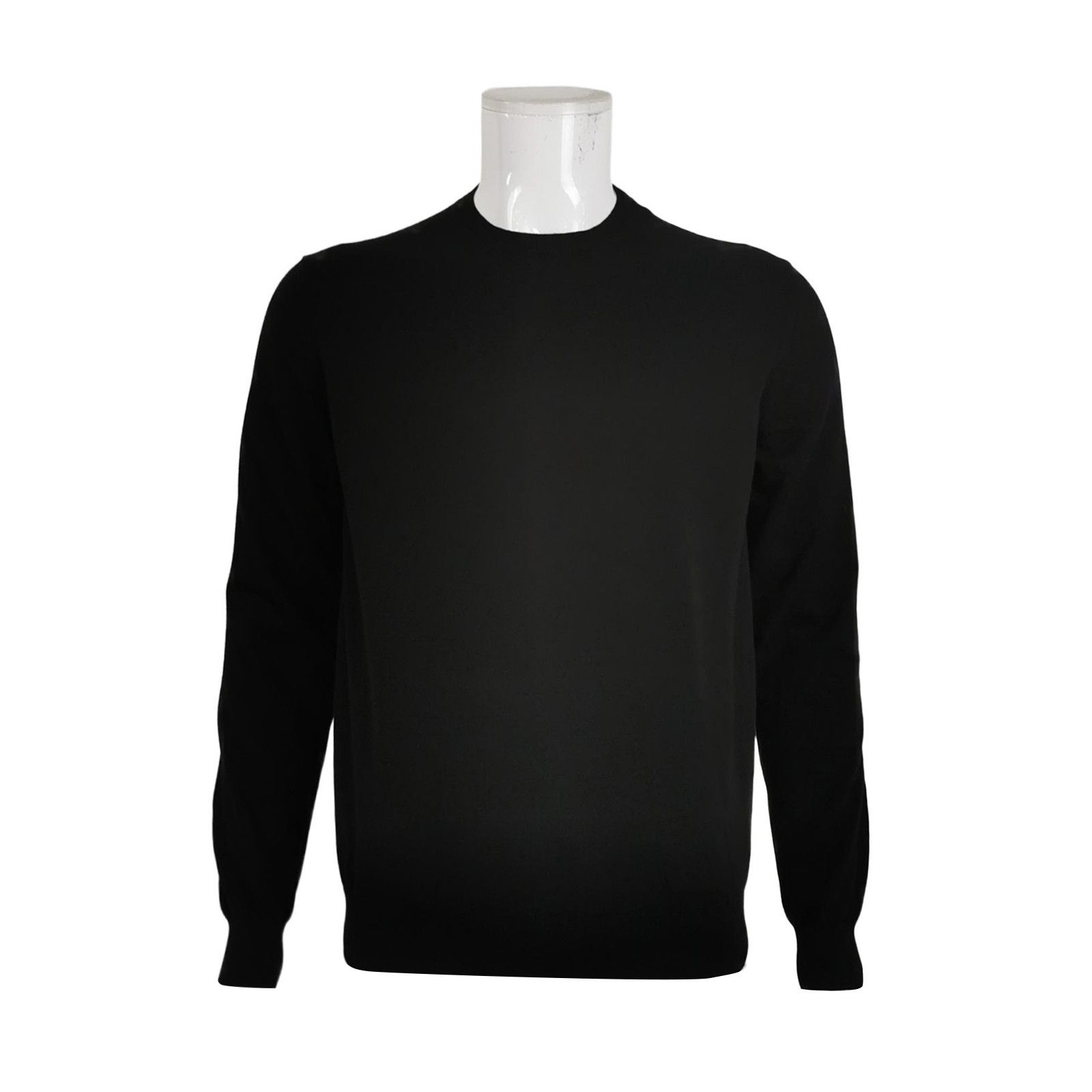 Prada Prada Cotton Solid Round Neck Sweater L Size US L / EU 52-54 / 3 - 2 Thumbnail