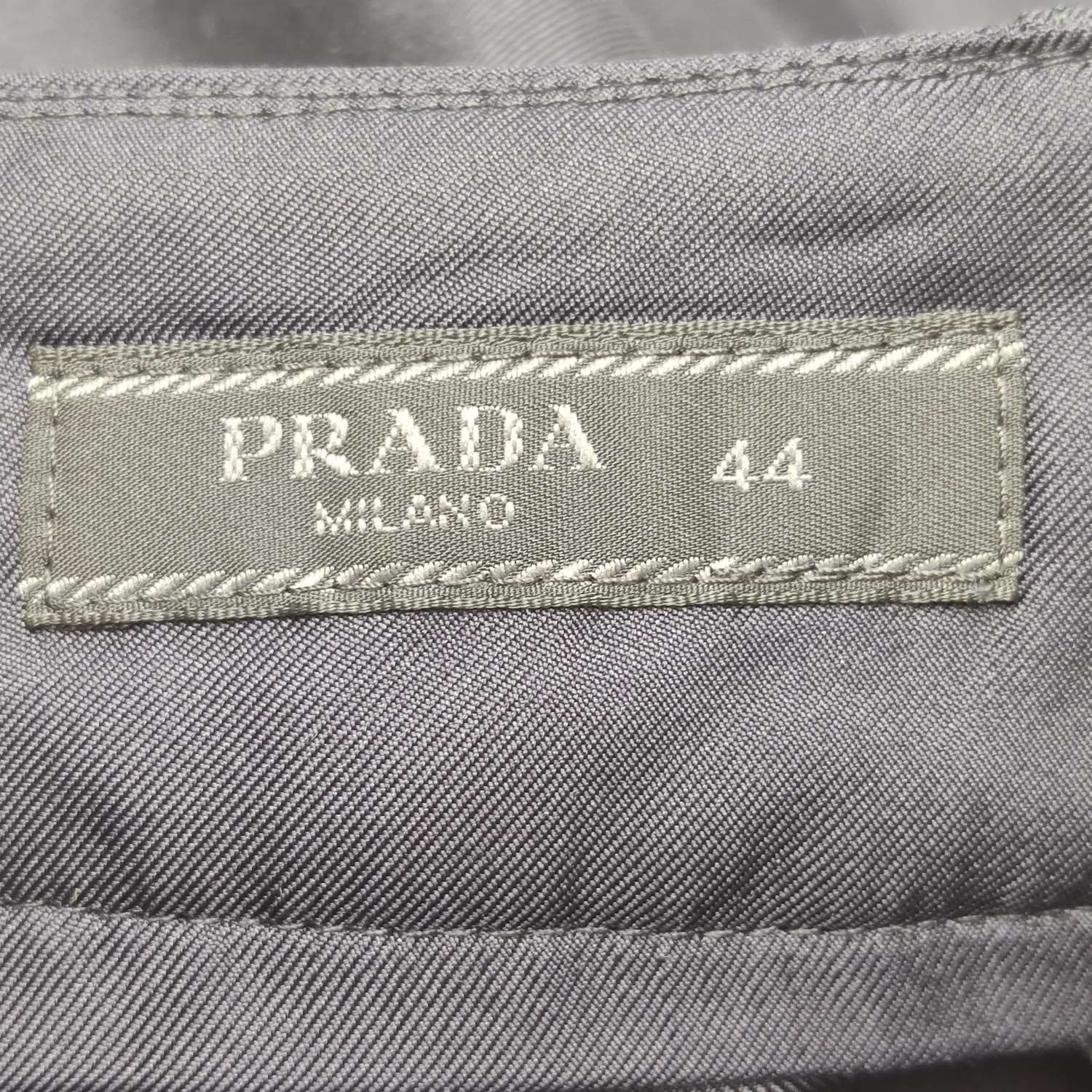 Prada Prada Silk Color-Block Logo Trousers XS Size US 31 - 12 Thumbnail