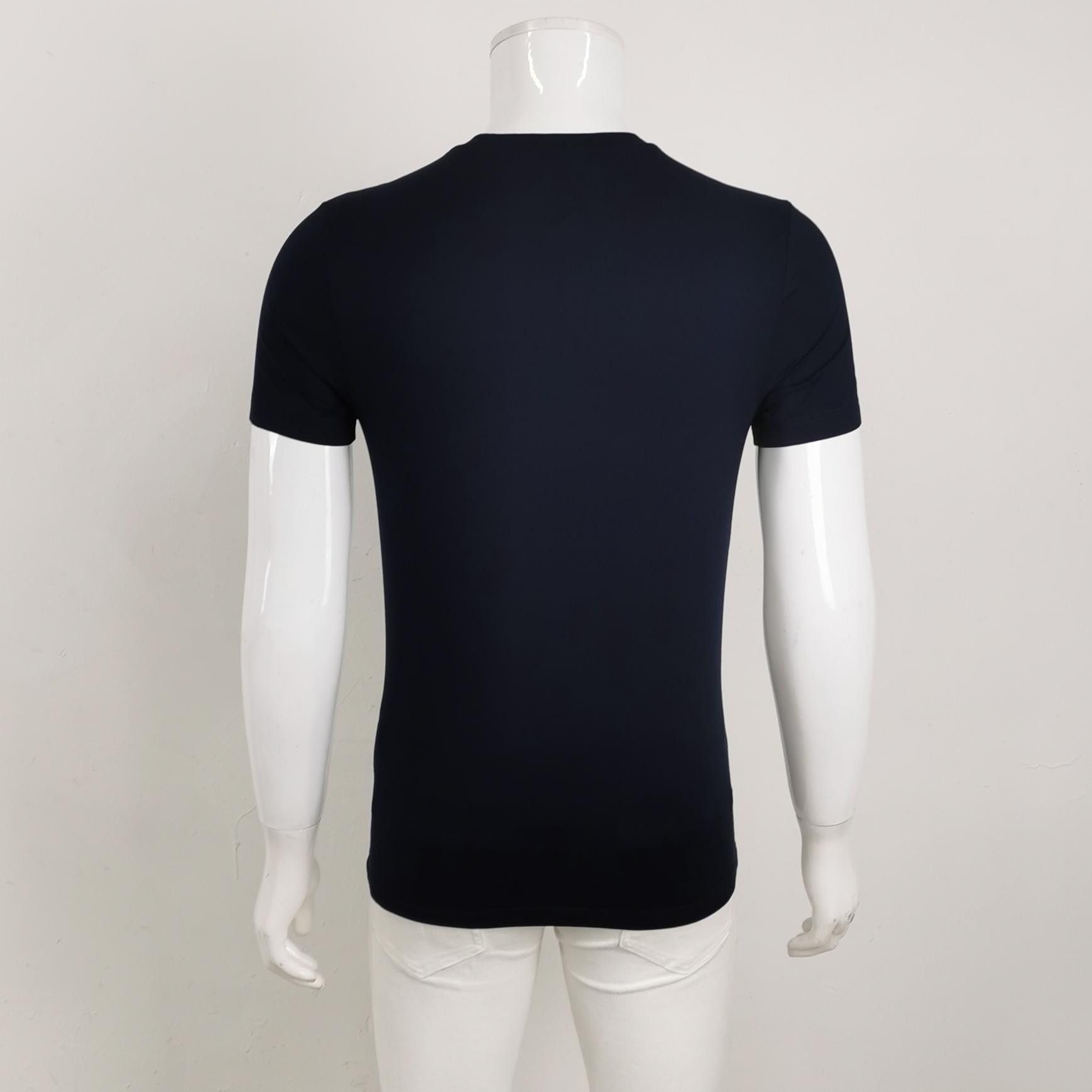 Prada Prada Black Short-Sleeve Crew Neck T-Shirt L Size US L / EU 52-54 / 3 - 3 Thumbnail