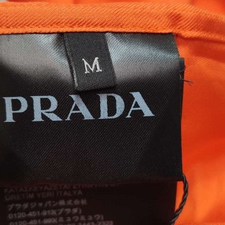 Prada Prada Silk Orange Contrast Trim Collared Shirt M Size US M / EU 48-50 / 2 - 13 Thumbnail