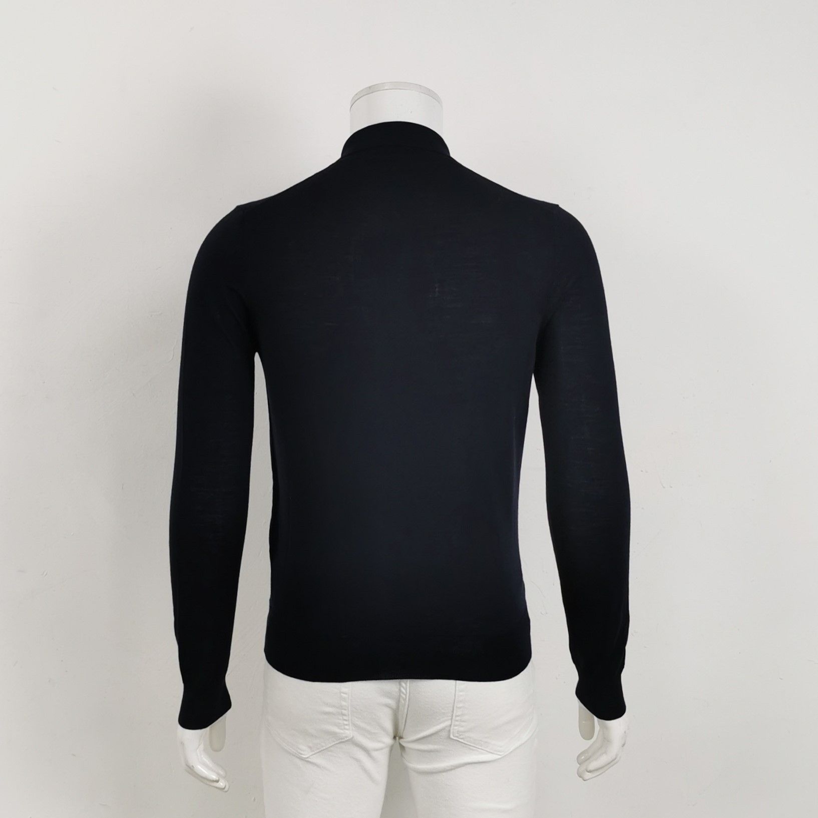 Prada Prada Black Wool Collar Knit Sweater Size 46 Size US S / EU 44-46 / 1 - 3 Thumbnail